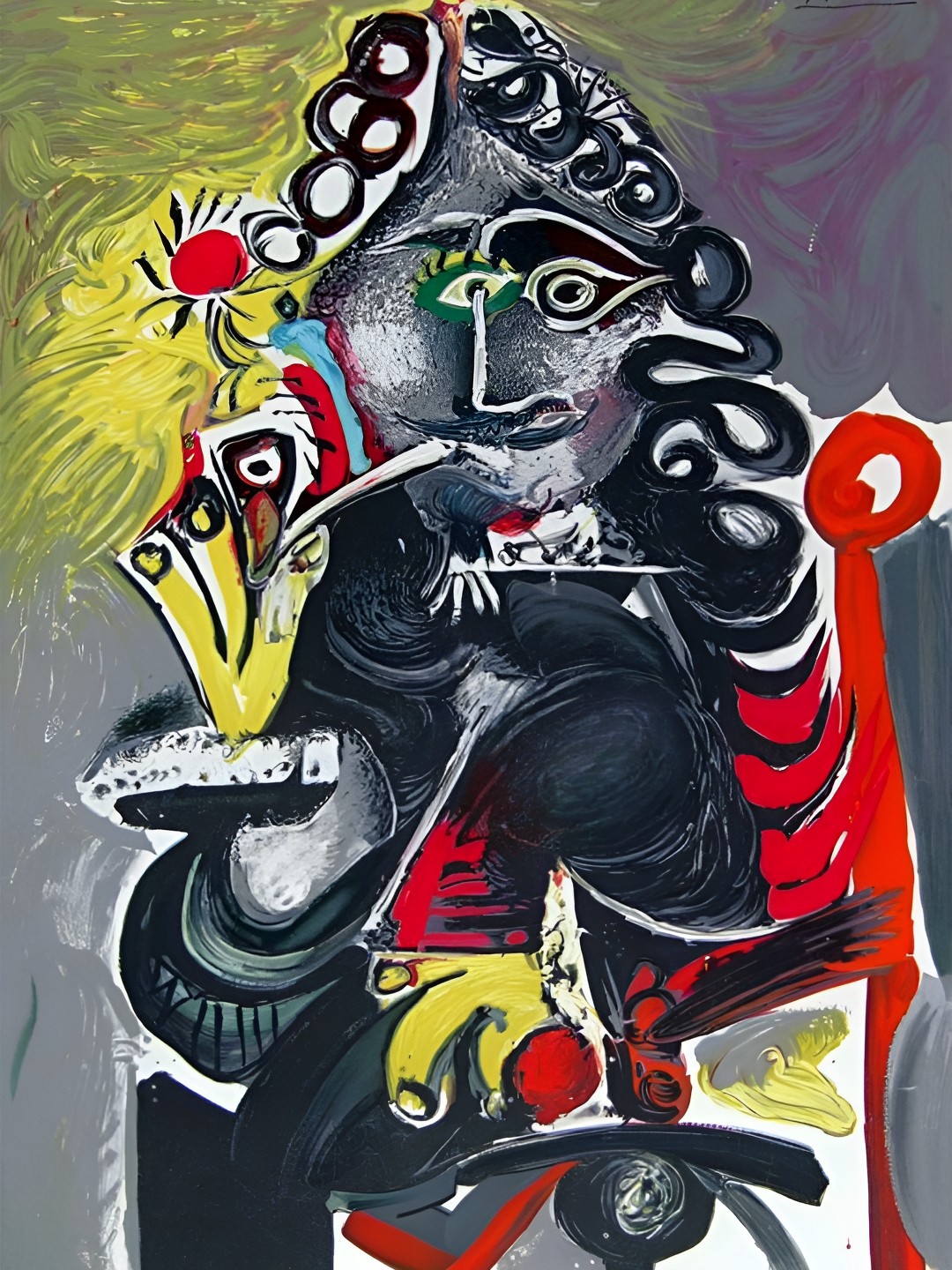 

Adventures India Red & Black Wooden Wall Painting