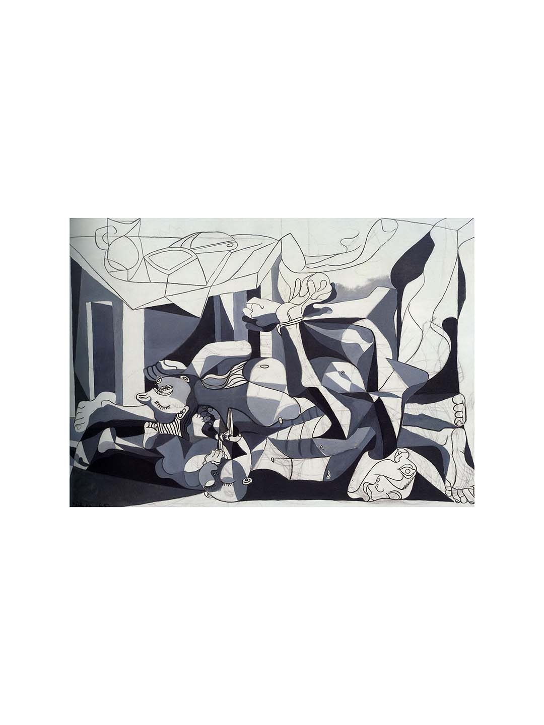 

Adventures India White & Grey Wooden Painting Wall Art