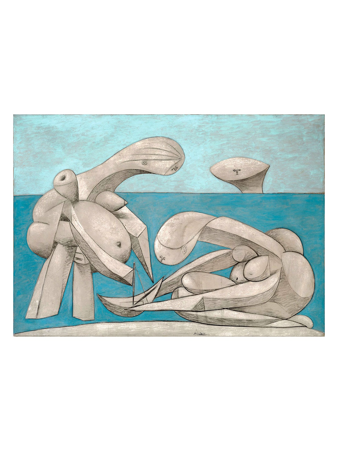 

Adventures India Beige & Blue Wooden Painting Wall Art
