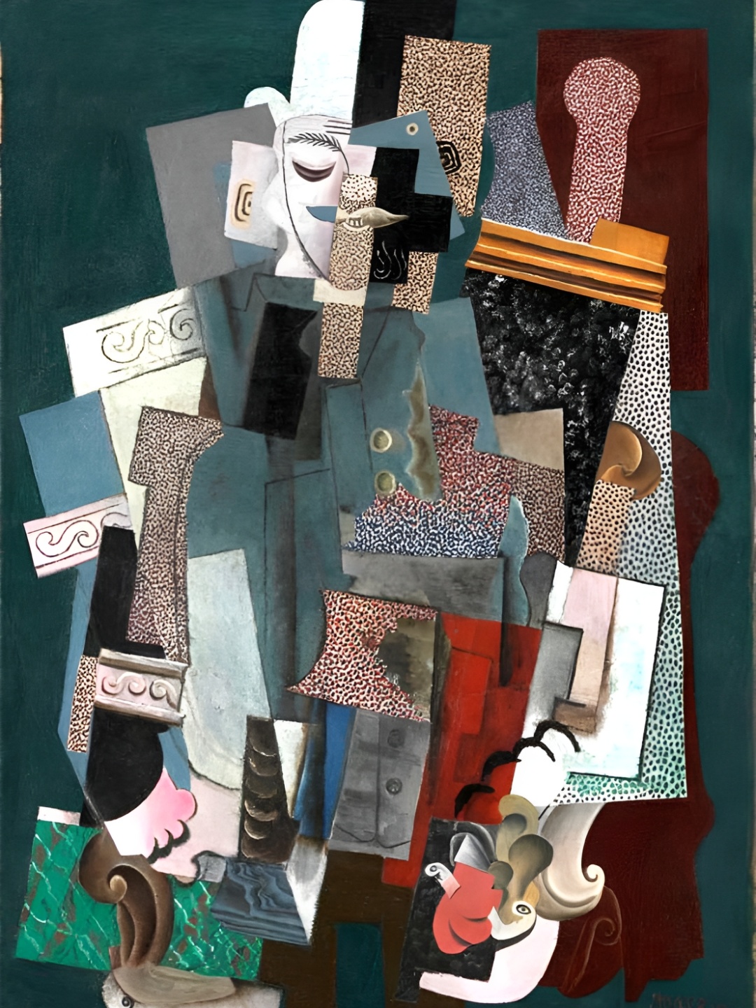 

Adventures India Grey & Red Abstract Wooden Wall Art
