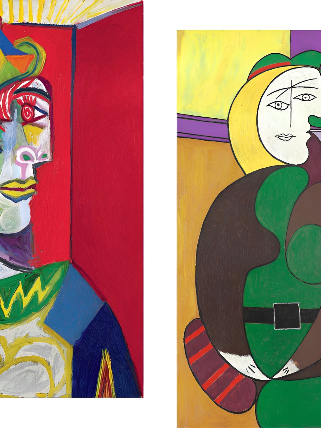 

Adventures India Green & Red 2 Pieces Wooden Paintings Wall Arts