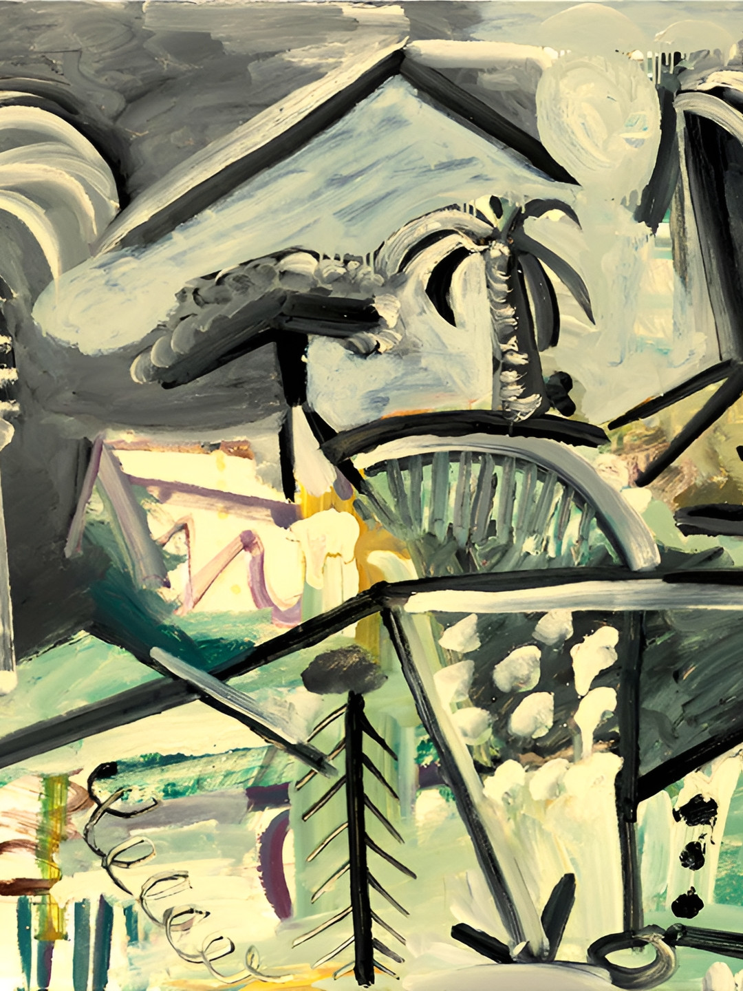 

Adventures India Yellow & Green Wooden Painting Wall Art