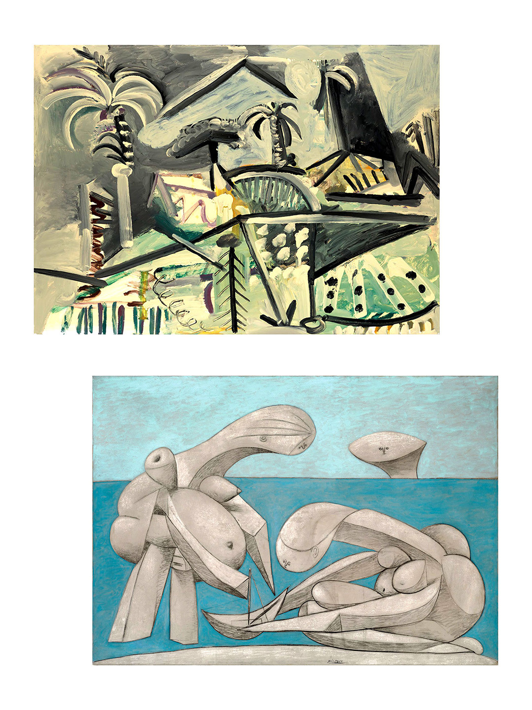 

Adventures India Green & Blue 2 Pieces Wooden Paintings Wall Art