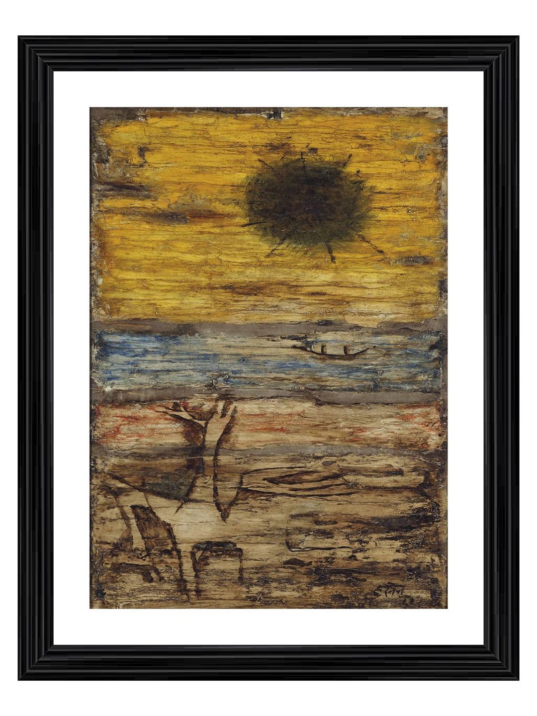 

Adventures India Beige & Yellow Wooden Wall Art