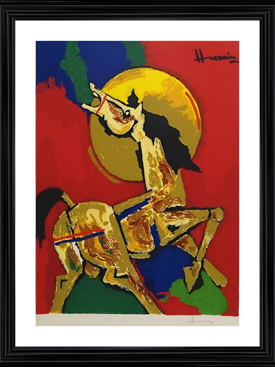 

Adventures India Yellow & Red Wooden Birds and Animals Wall Paintings