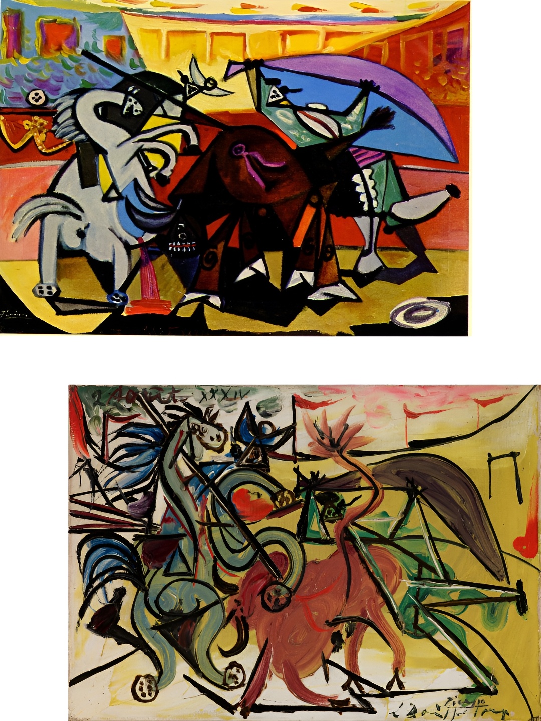 

Adventures India Red & Blue 2 Pieces Wooden Wall Paintings