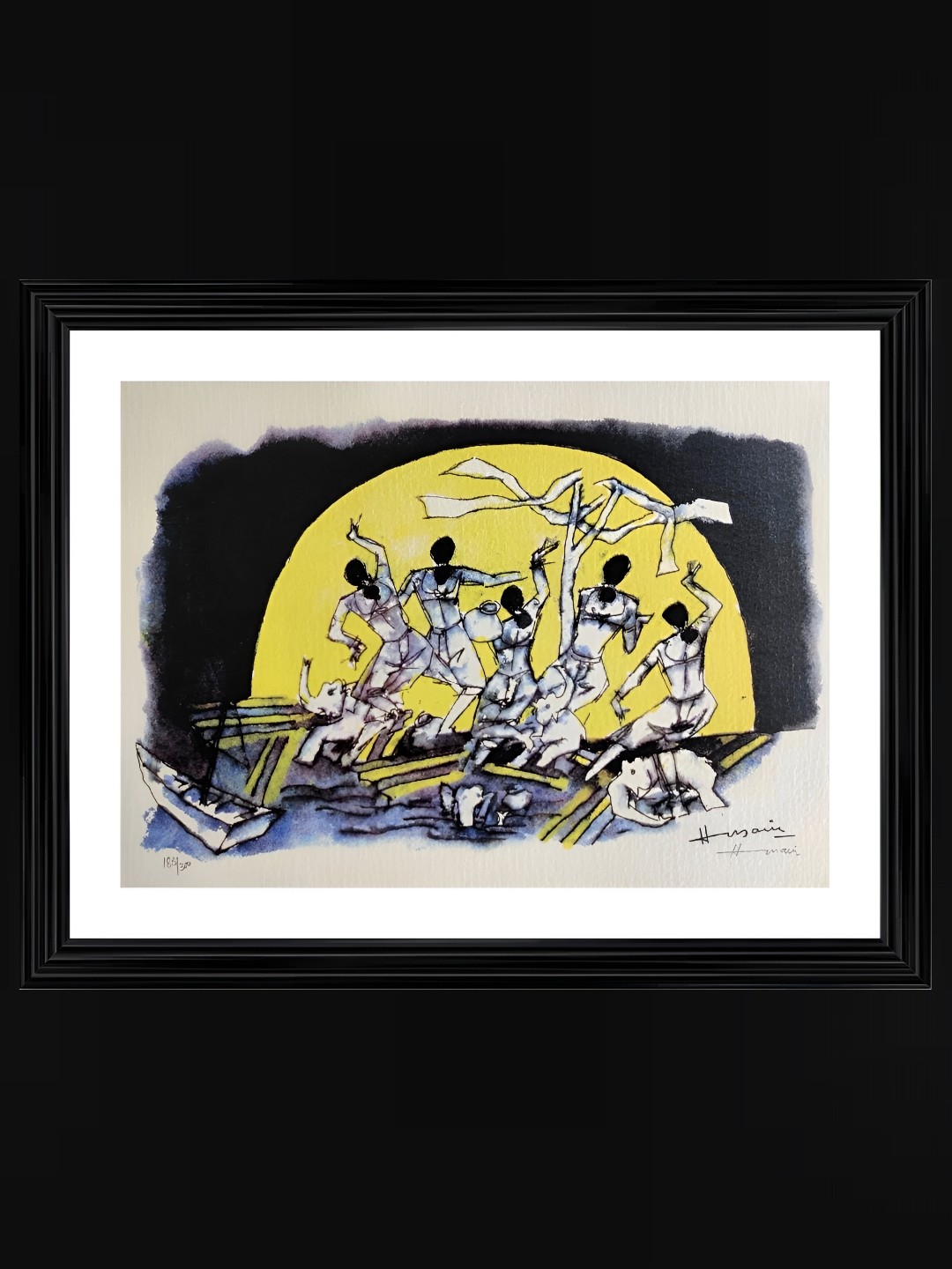 

Adventures India Yellow & White 1 Piece Wood Other Wall Paintings