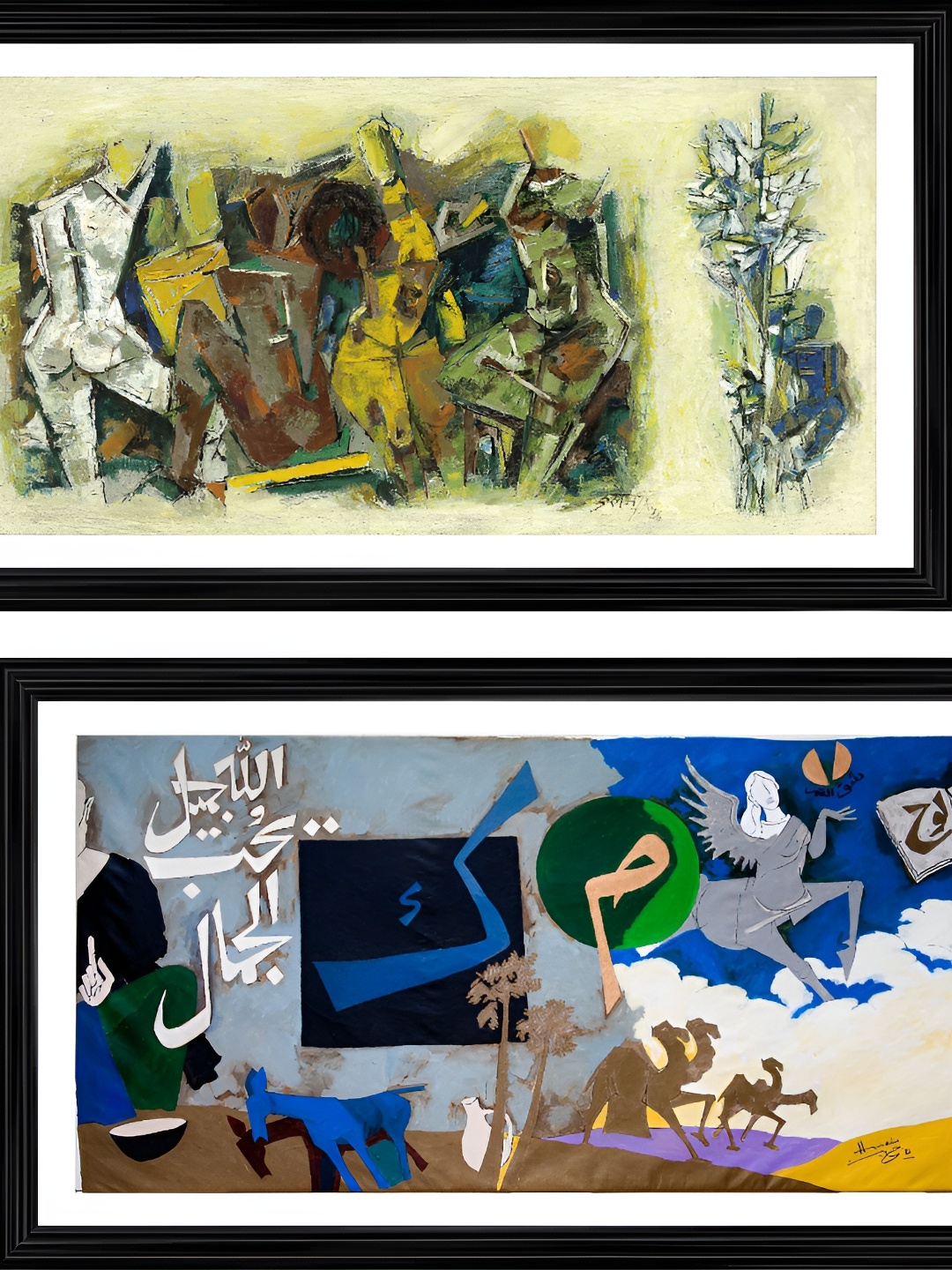 

Adventures India Black & White 2 Piece Wood Other Wall Paintings