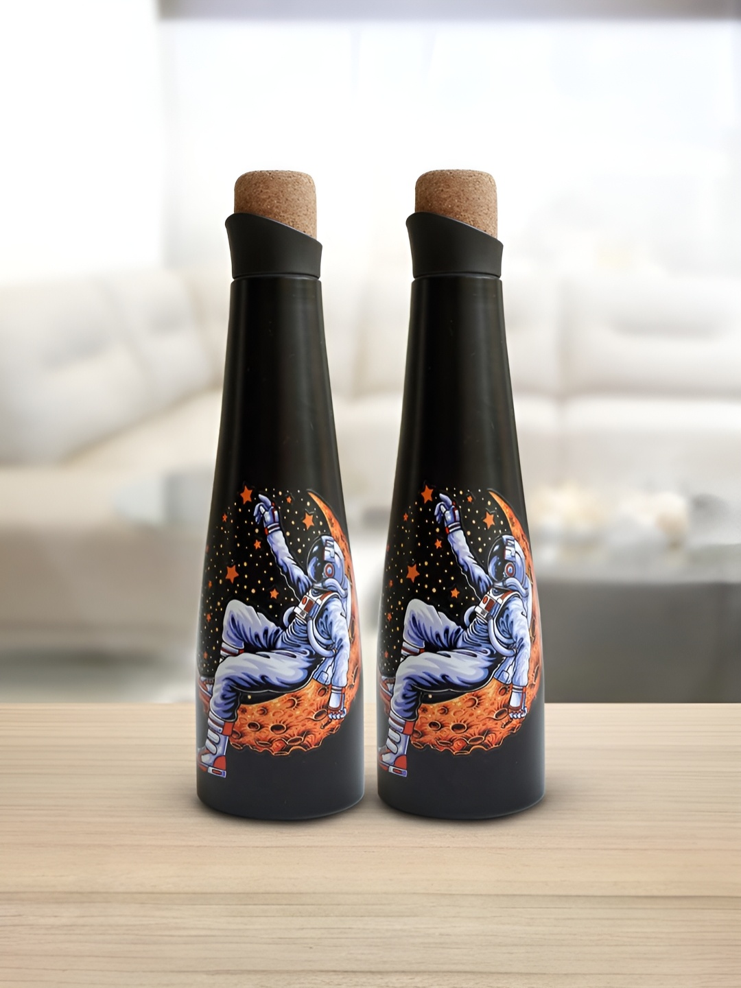 

The Better Home Black Single Stainless Steel Water Bottle