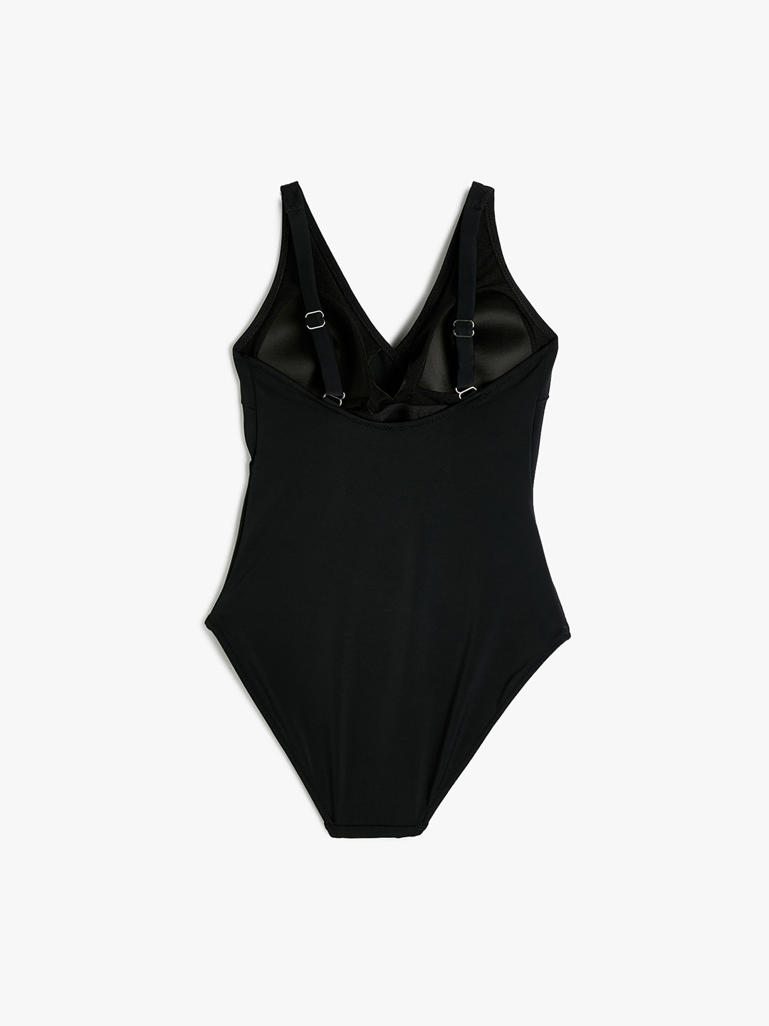 

Koton V-Neck Bodysuit, Black