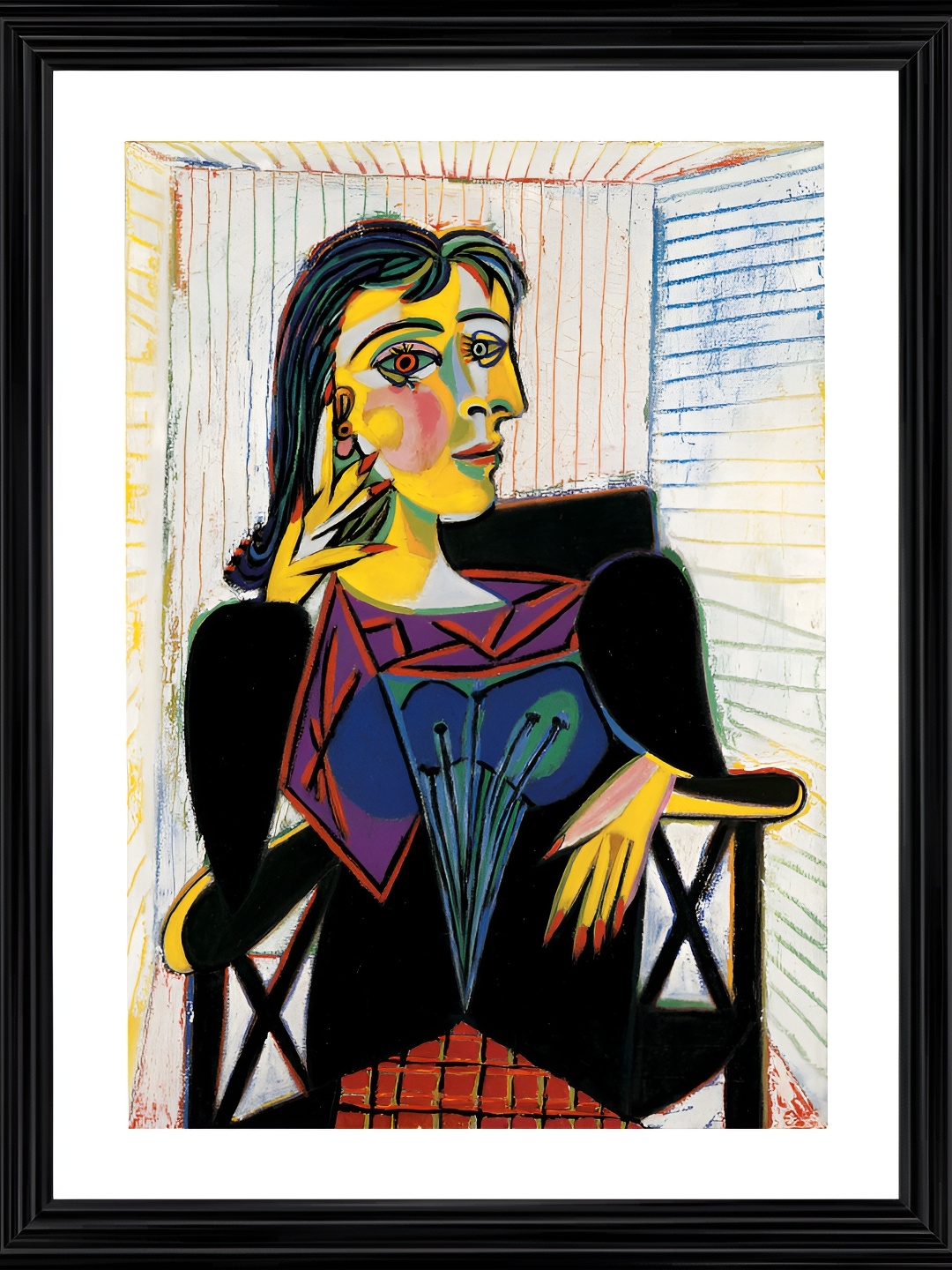 

Adventures India Beige & Black Wooden Painting Wall Art