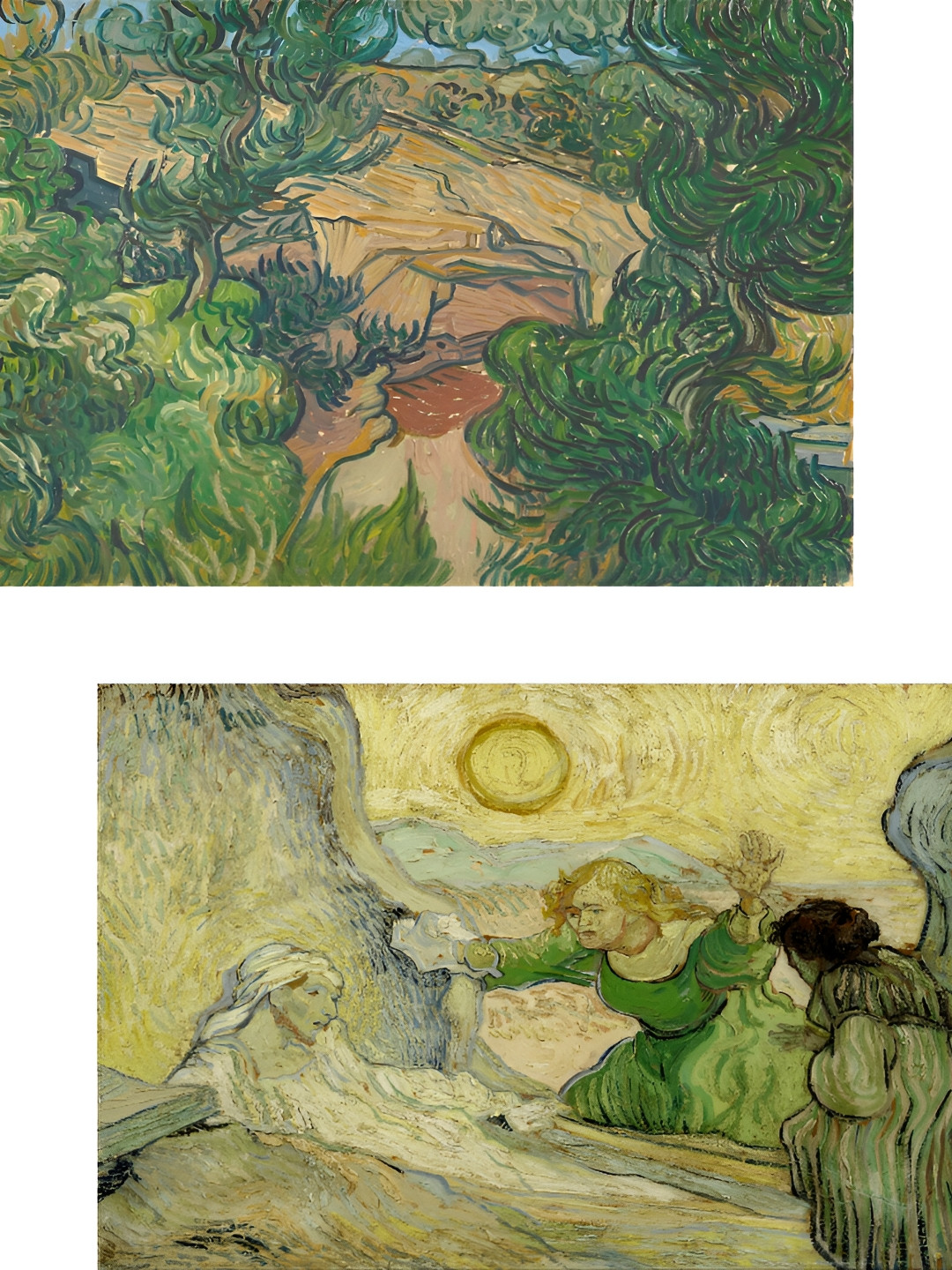 

Adventures India Beige & Green 2 Pieces Wooden Portrait Wall Paintings
