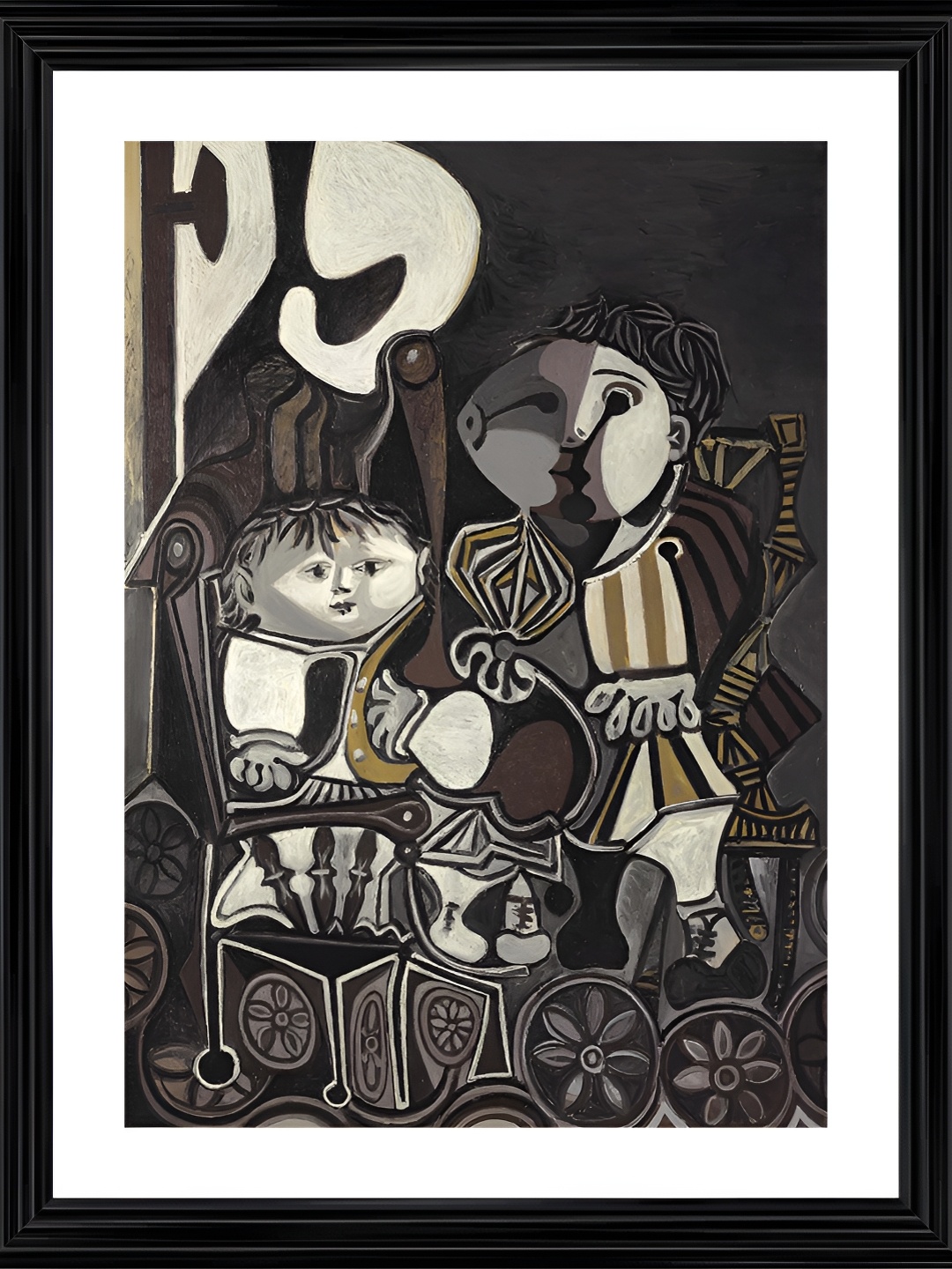 

Adventures India Beige & Black 1 Piece Wood Other Wall Paintings