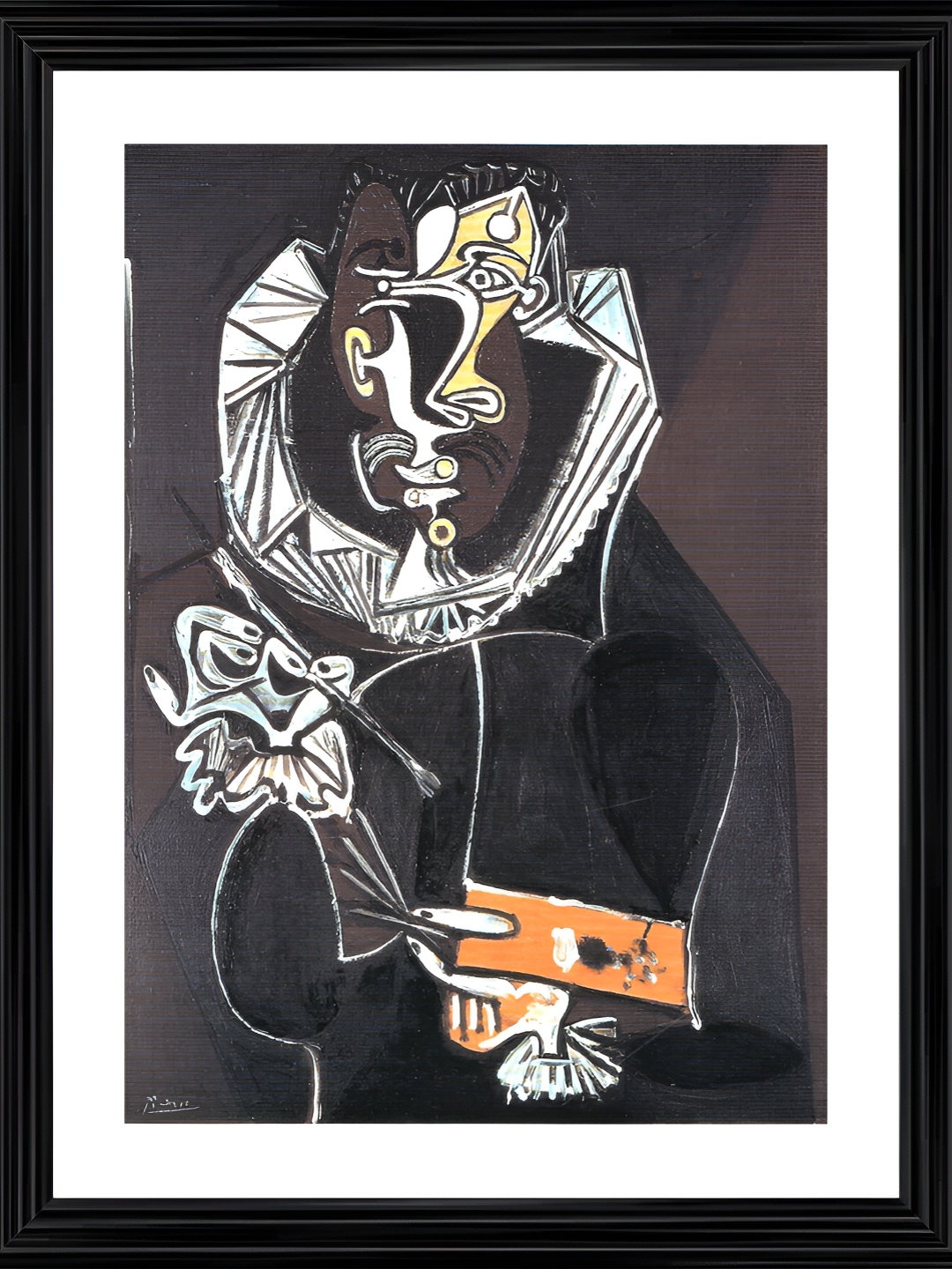 

Adventures India Grey & White Wooden Wall Painting