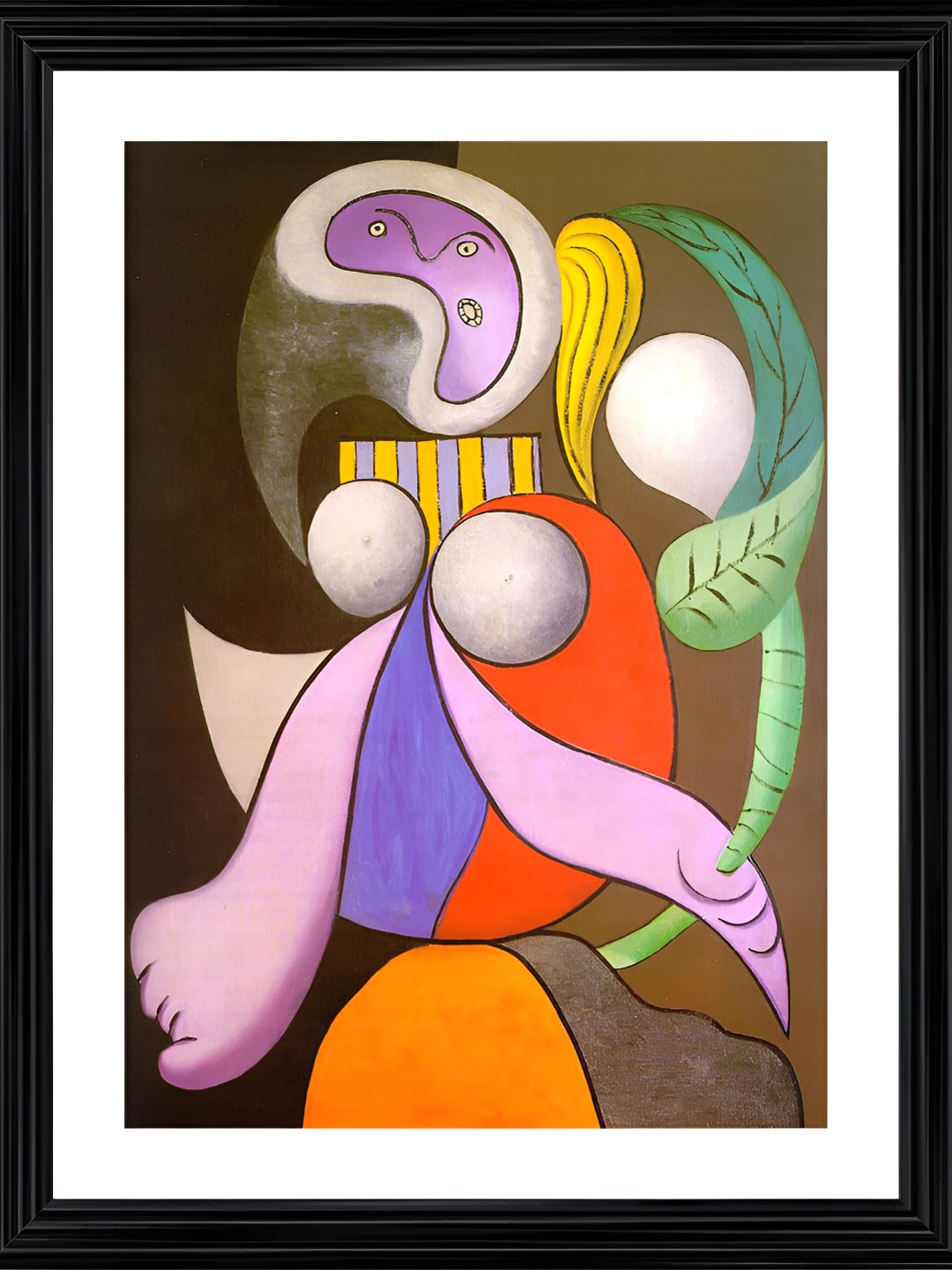 

Adventures India Brown & Purple Wooden Wall Painting