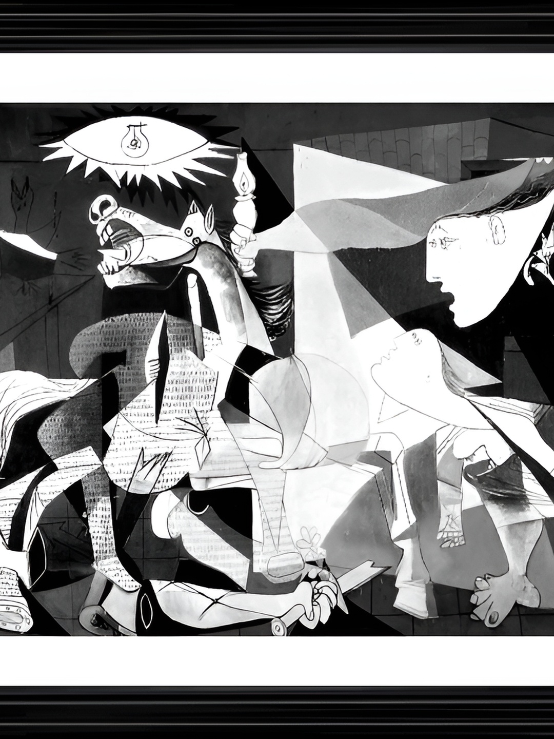 

Adventures India Black & White Wooden Portrait Wall Painting