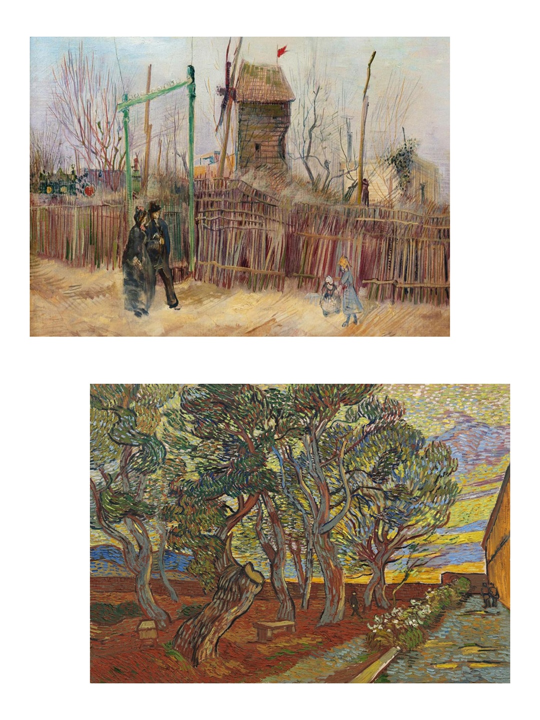 

Adventures India Green & Orange 2 Pieces Wooden Painting Wall Arts