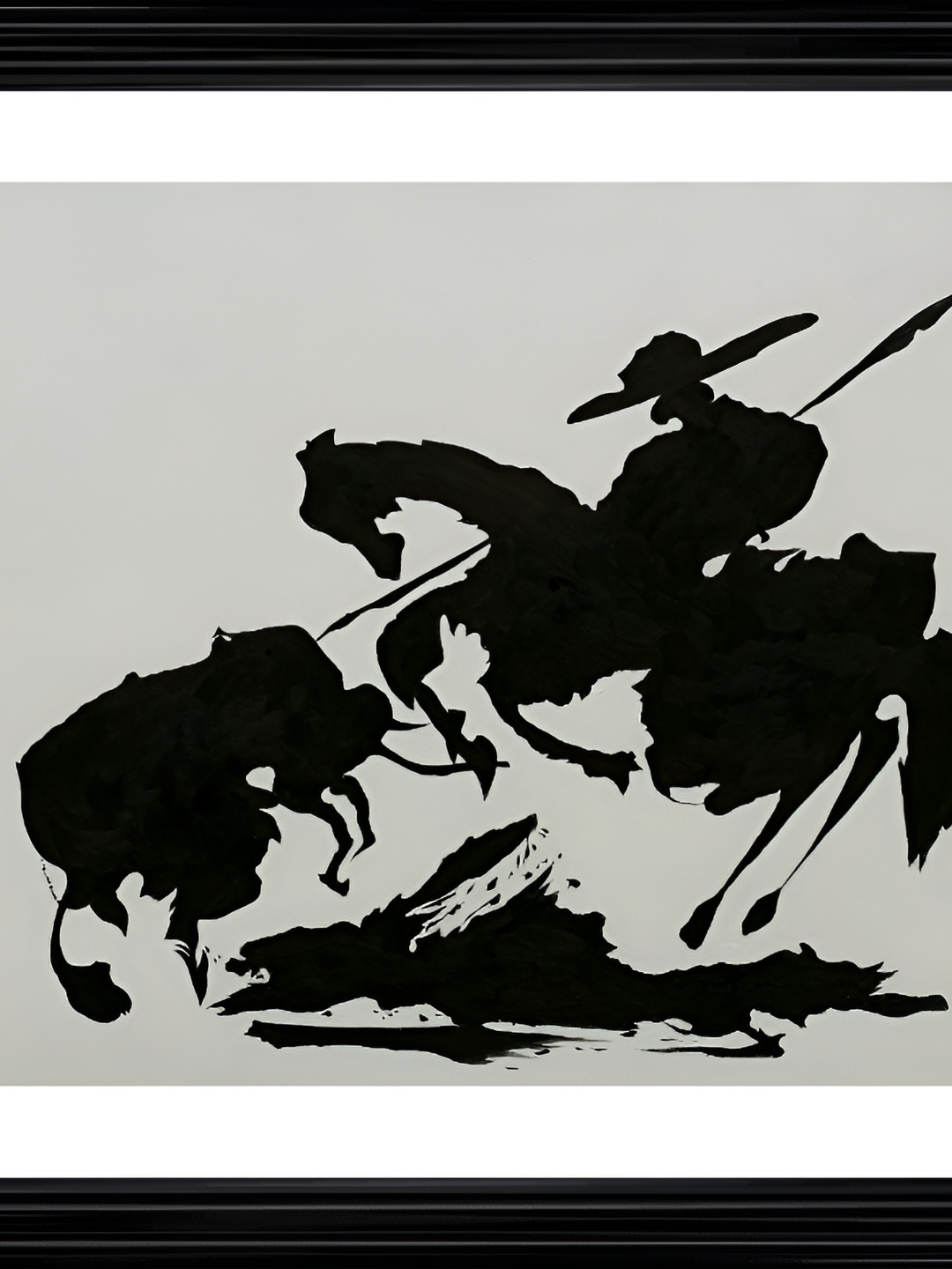 

Adventures India Grey & Black Wooden Wall Art