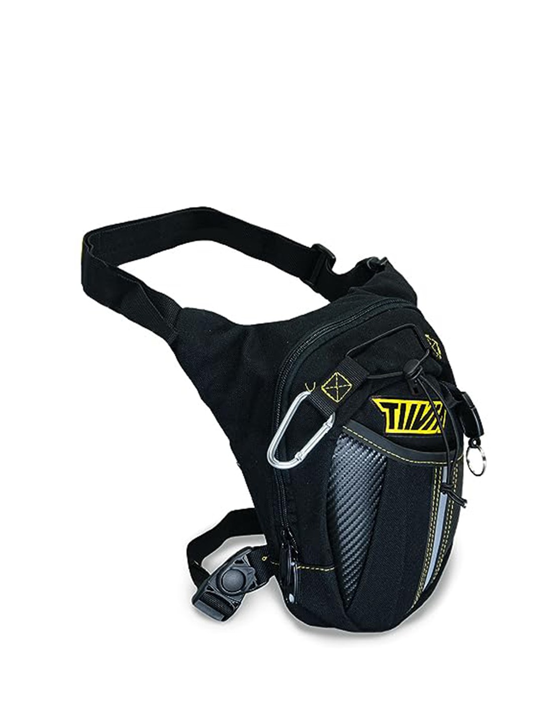 

TIIVRA Waterproof Wingman Thigh & Waist Bags, Black