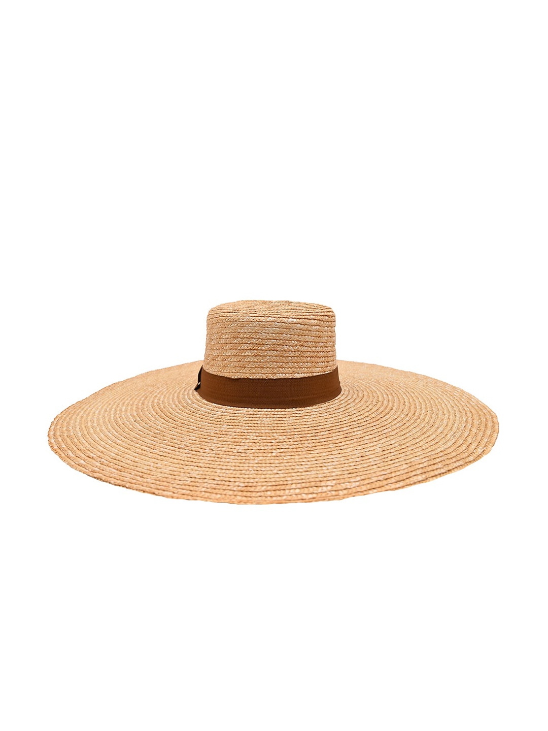 

MYARAA by NAMRATA LODHA Women Self Design Sun Hat, Tan