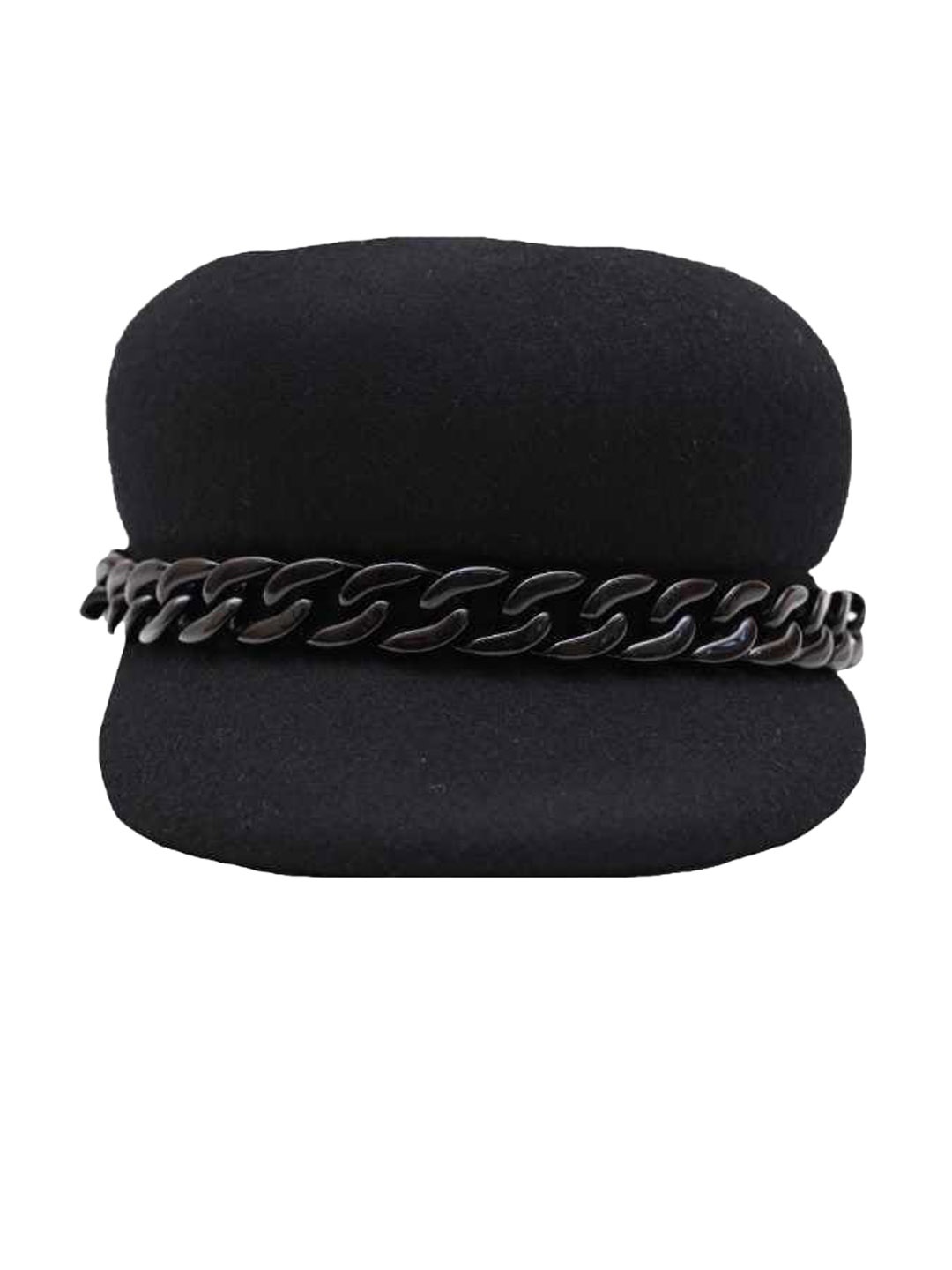 

MYARAA by NAMRATA LODHA Women Self Design Wool Beret Hat, Black