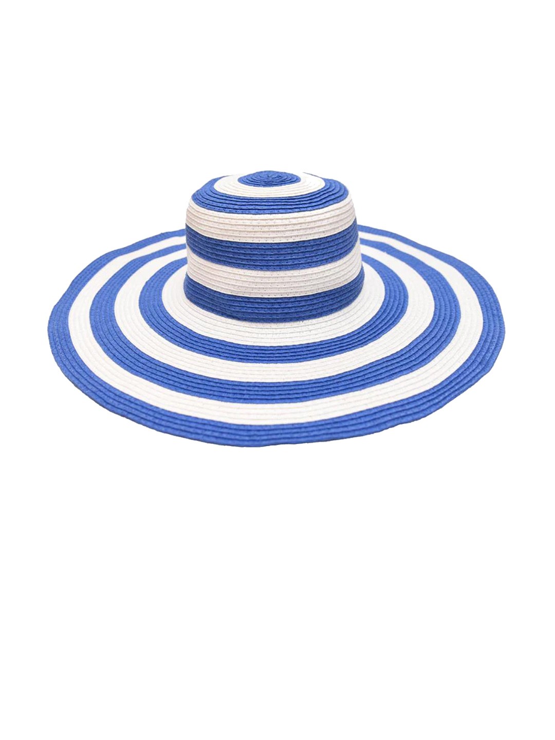 

MYARAA by NAMRATA LODHA Women Striped Sun Hat, Blue