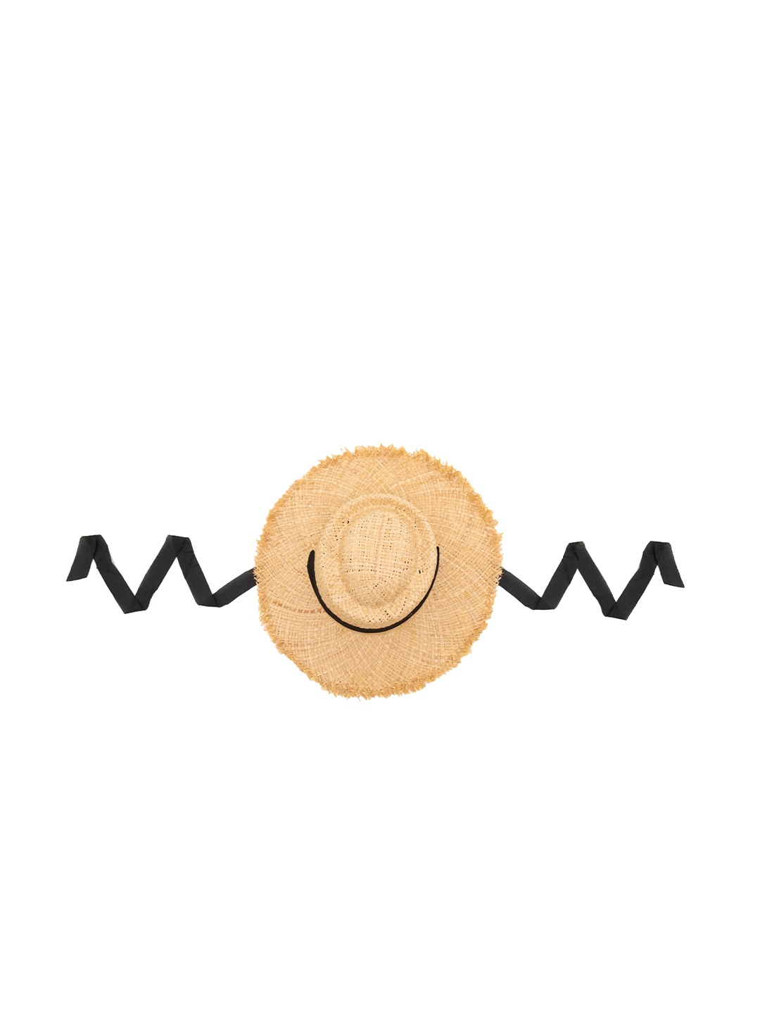 

MYARAA by NAMRATA LODHA Women Tan Self Design Sun Hat