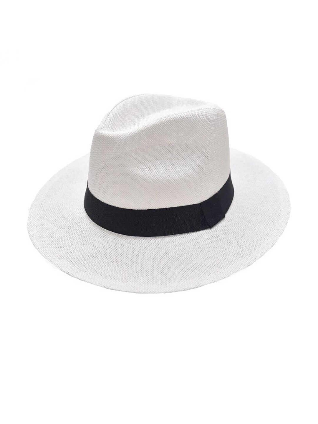 

MYARAA by NAMRATA LODHA Unisex Self-Design Fedora Hat, White