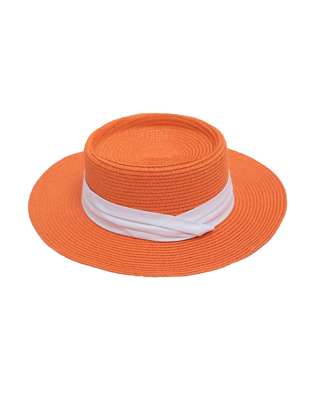 

MYARAA by NAMRATA LODHA Unisex Self Design Sun Hat Hat, Orange