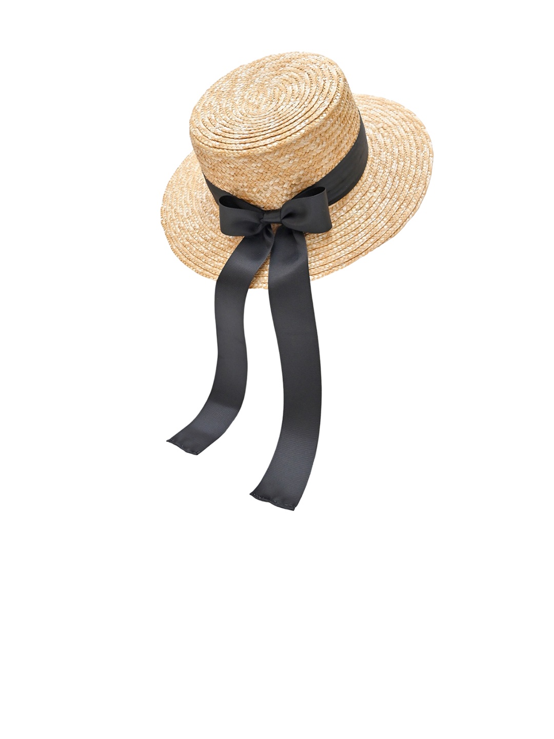 

MYARAA by NAMRATA LODHA Women Self Design Long Tail Bow Sun Hat, Beige
