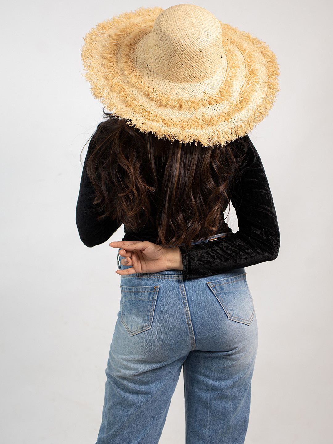 

MYARAA by NAMRATA LODHA Women Self Design Sun Hat, Tan