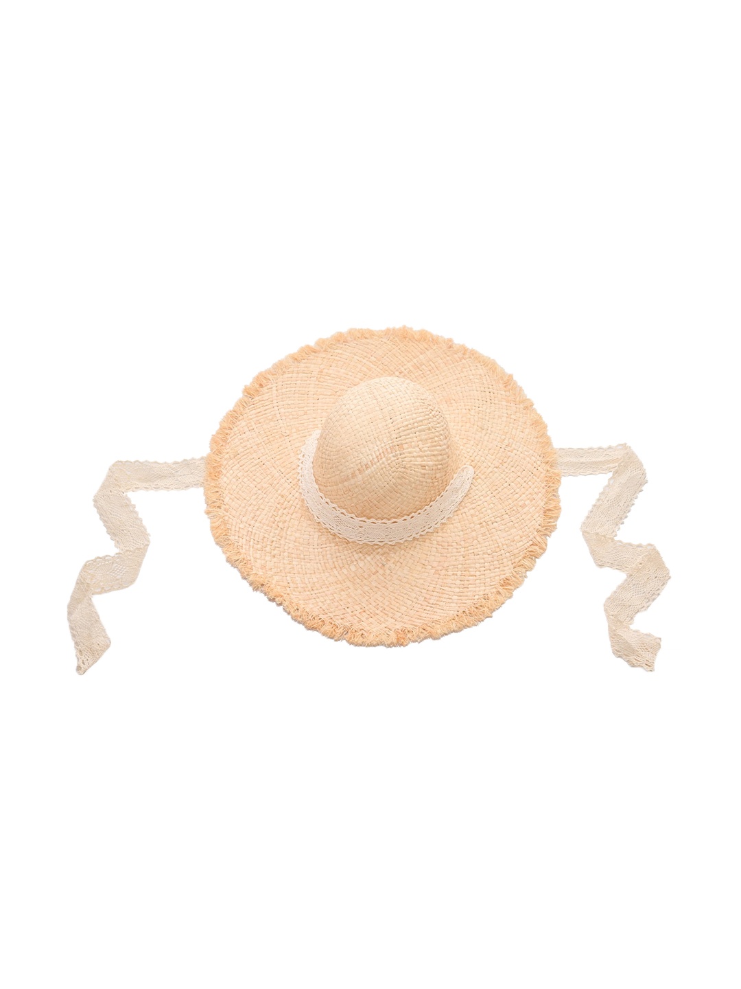 

MYARAA by NAMRATA LODHA Women Self Design Sun Hat, Tan