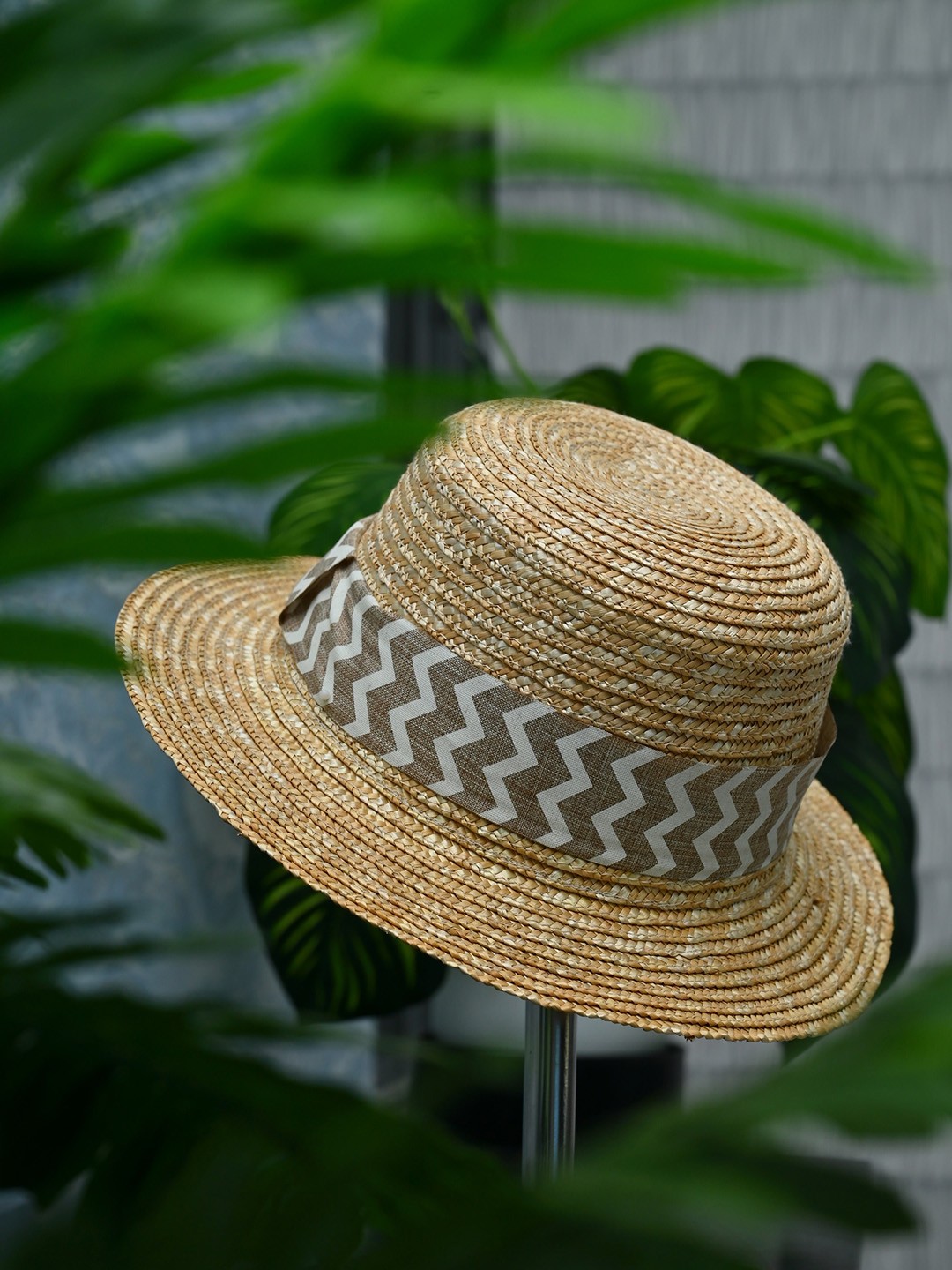 

MYARAA by NAMRATA LODHA Women Self Design Sun Hat, Beige