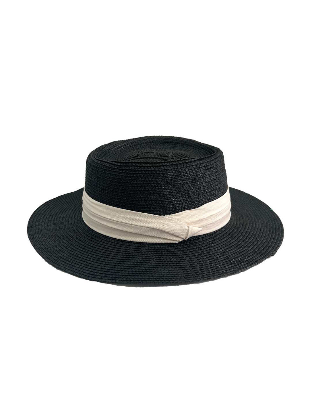 

MYARAA by NAMRATA LODHA Unisex Self Design Fedora Hat, Black