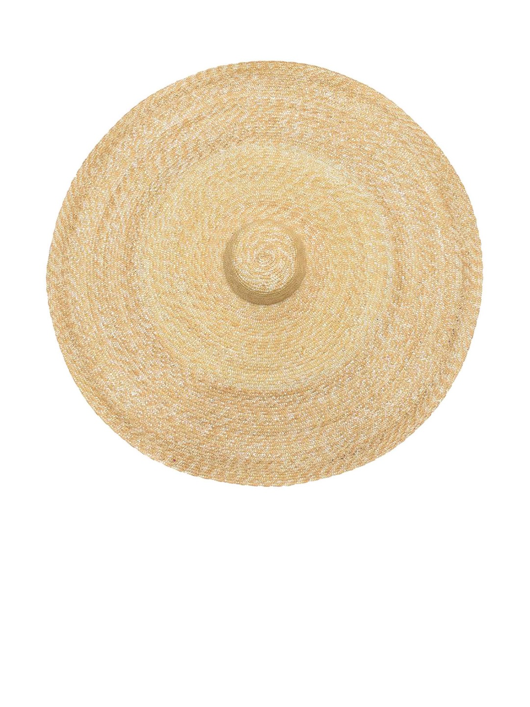 MYARAA by NAMRATA LODHA Women Self Design Oversized Sun Hat, Beige