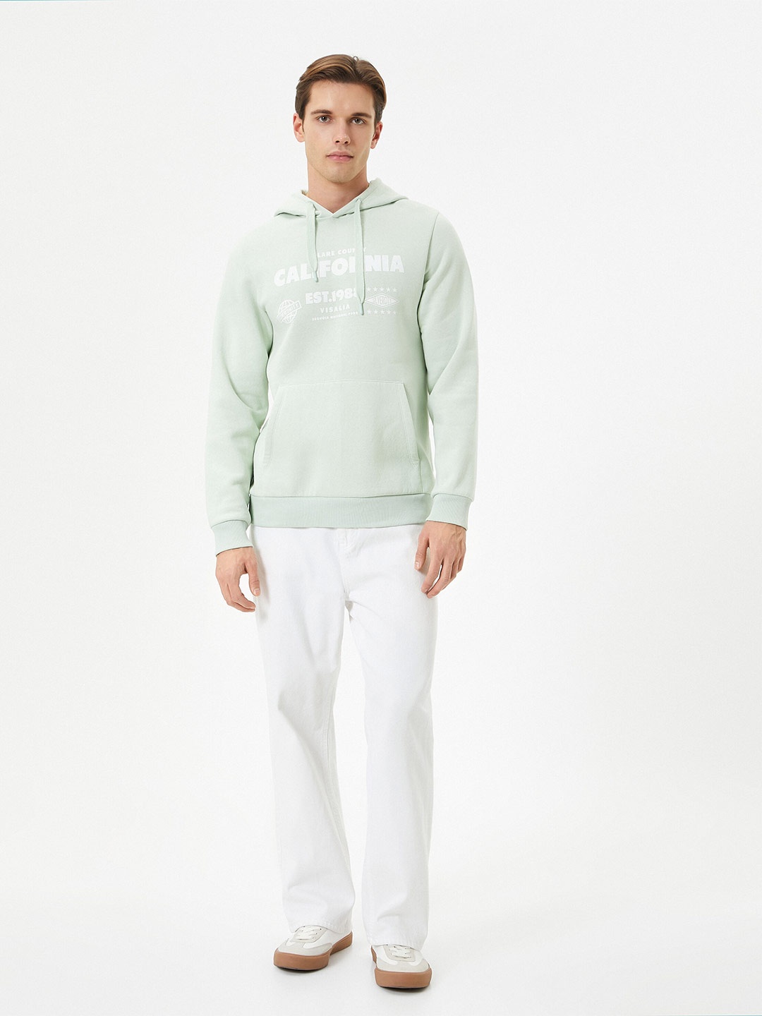 

Koton Alphanumeric Printed Pullover Sweatshirt, Green