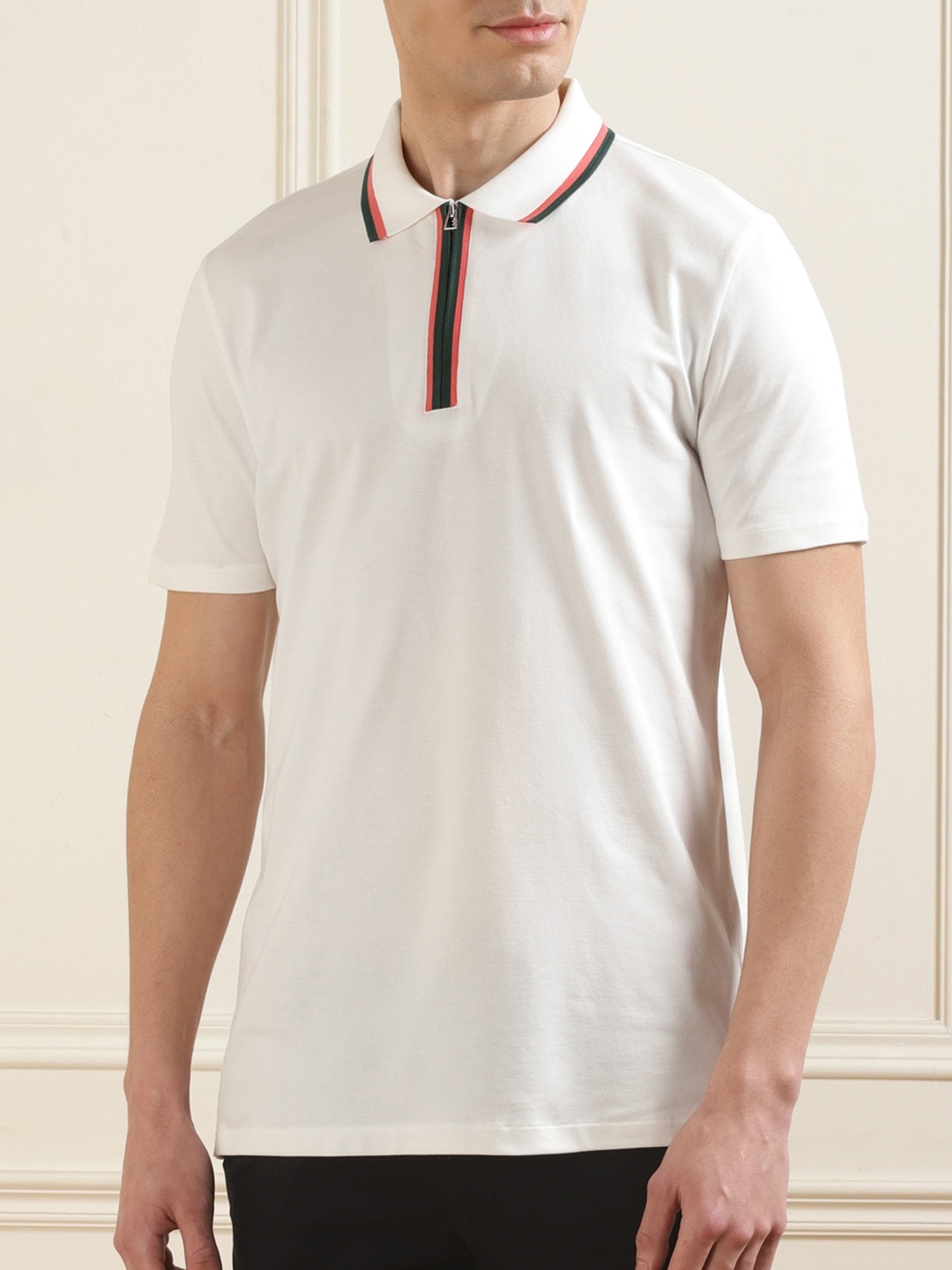 

PS By Paul Smith Men Polo Collar Pockets T-shirt, Black