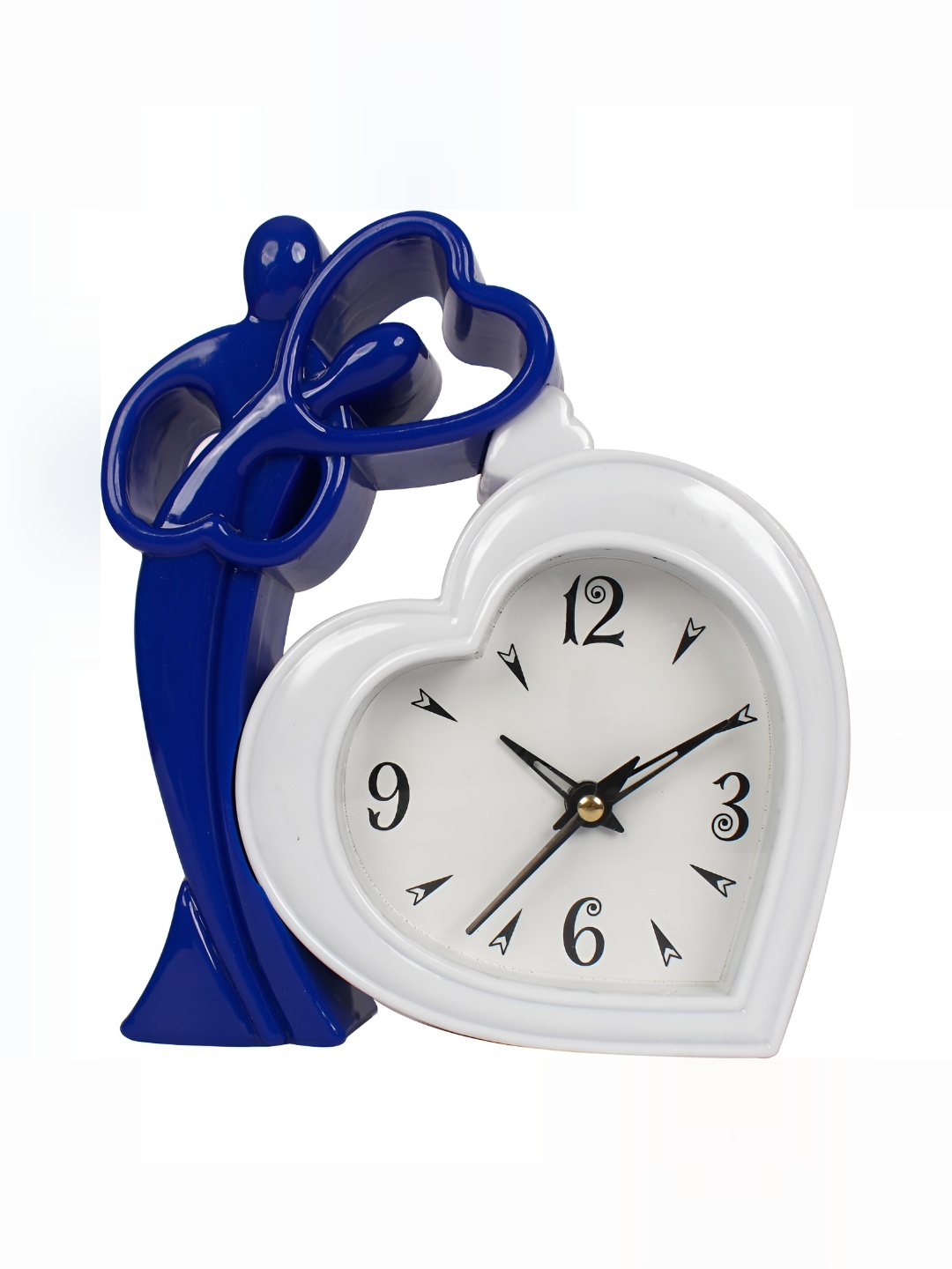 

Sigaram Blue & White Printed Abstract Shaped Contemporary Table Clock
