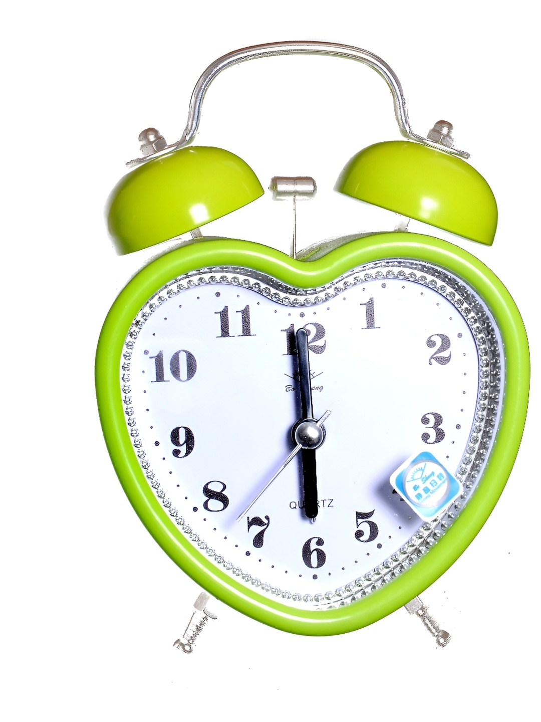 

Sigaram Green Abstract Shaped Contemporary Analogue Alarm Clock