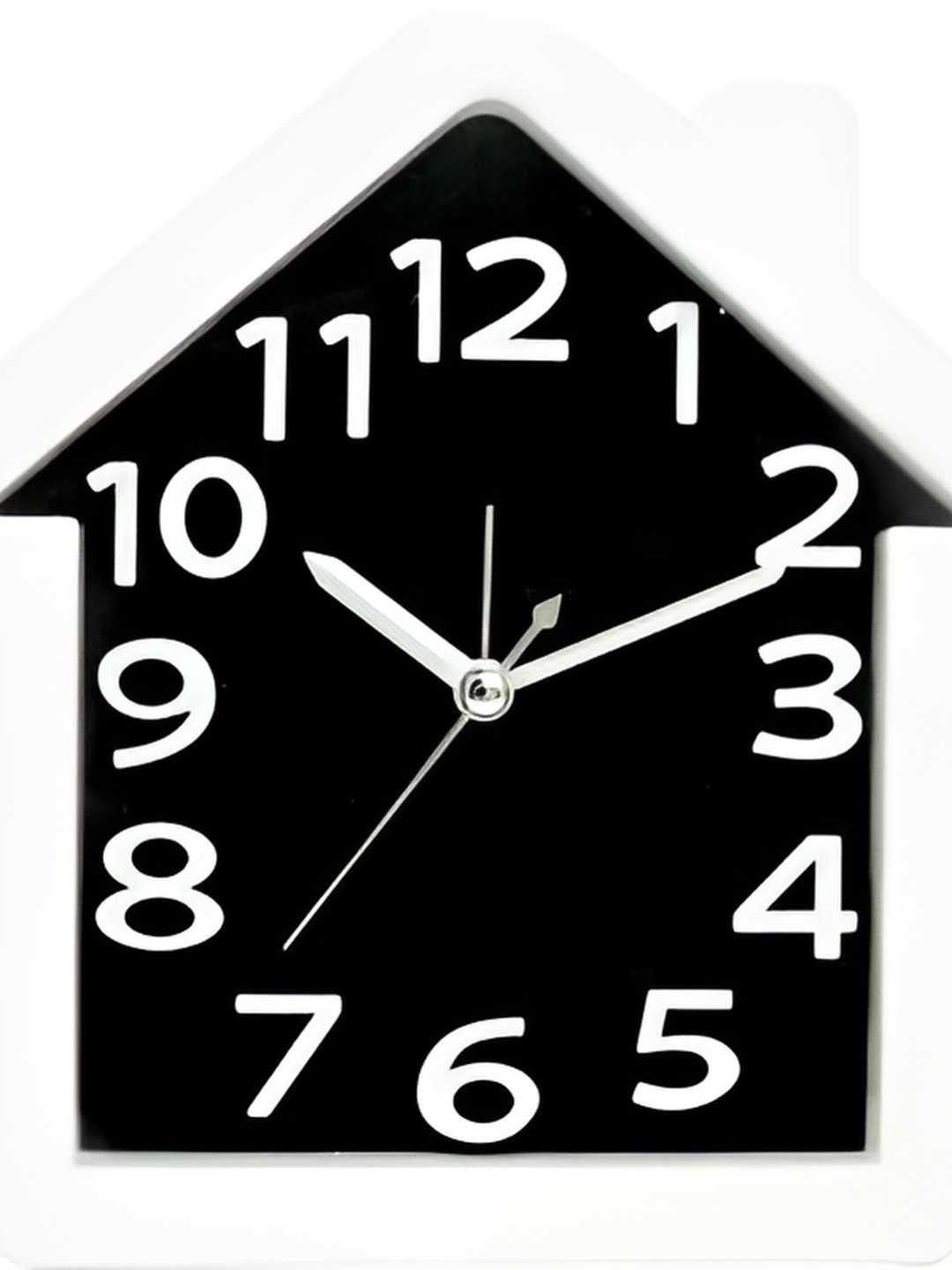 

Sigaram Black & White Square Shaped Contemporary Wall Clock