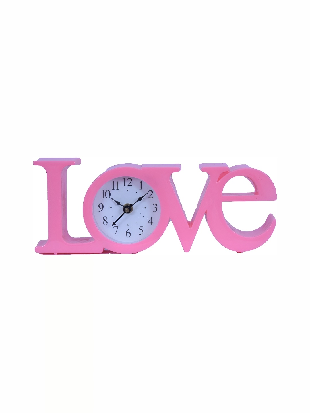 

Sigaram Pink & White Abstract Shaped Contemporary Wall Clock