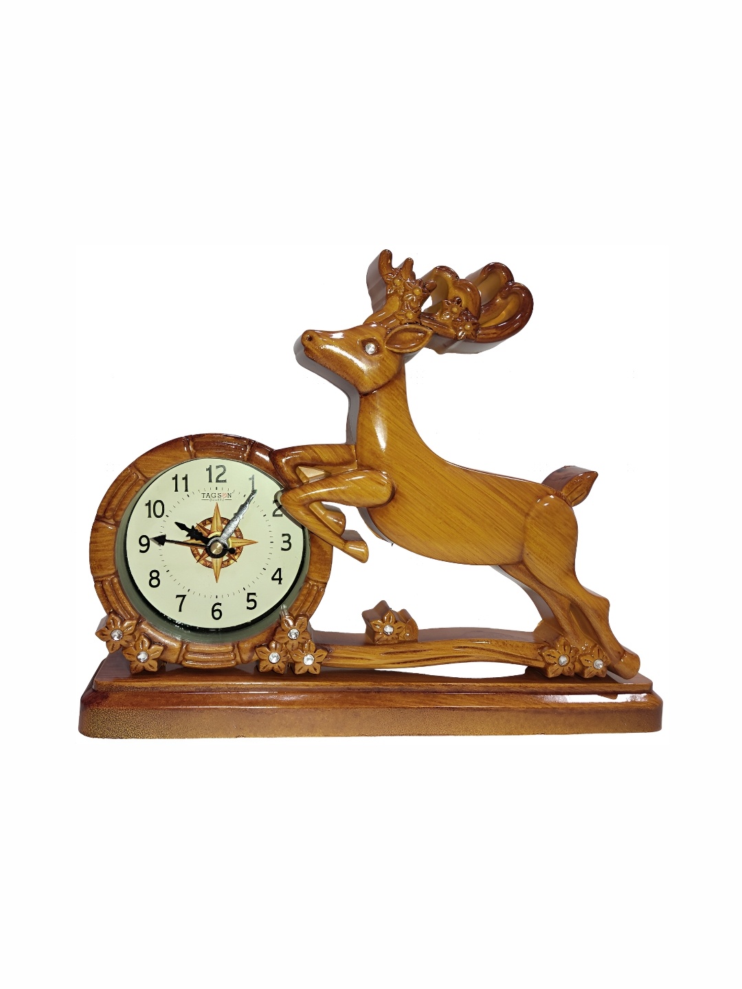 

Sigaram Yellow Round Contemporary Wall Clock