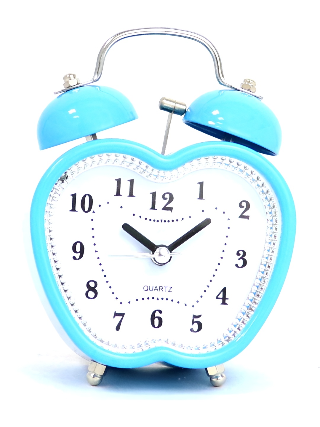 

Sigaram Blue & White Geometric Contemporary Table Clock