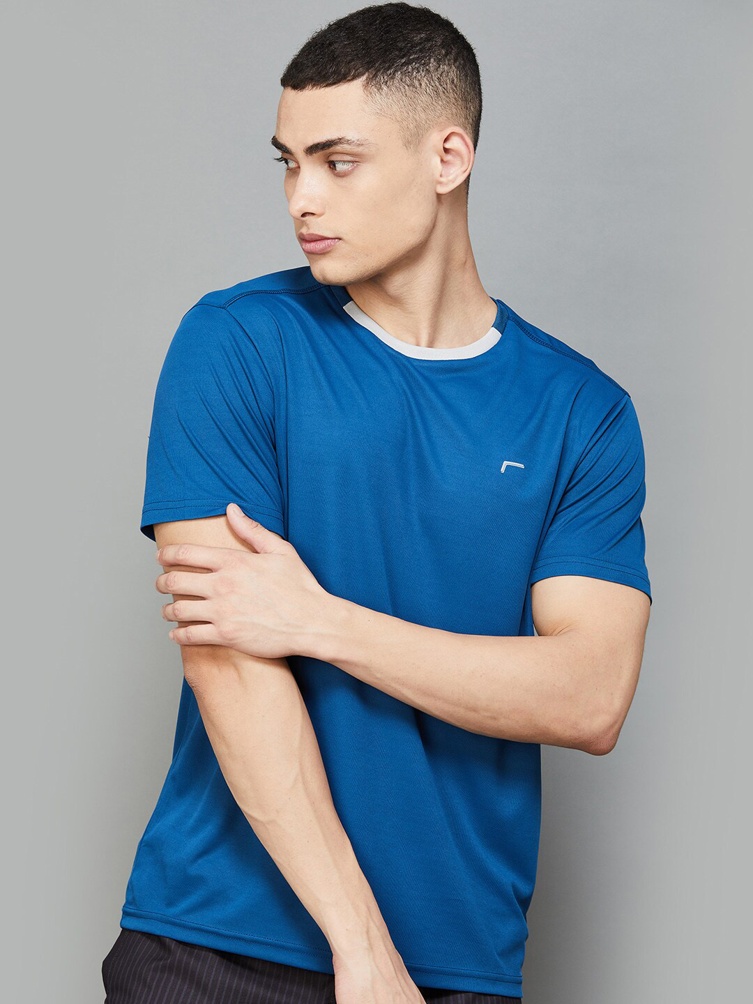 

Fame Forever by Lifestyle Round Neck T-shirt, Blue