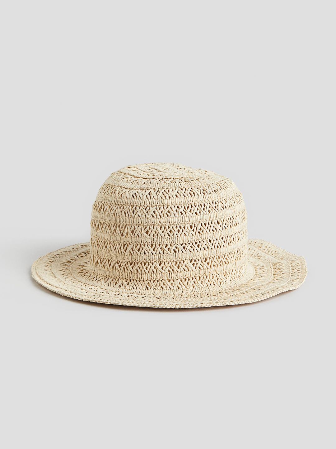 

H&M Boys Straw Hat, Beige