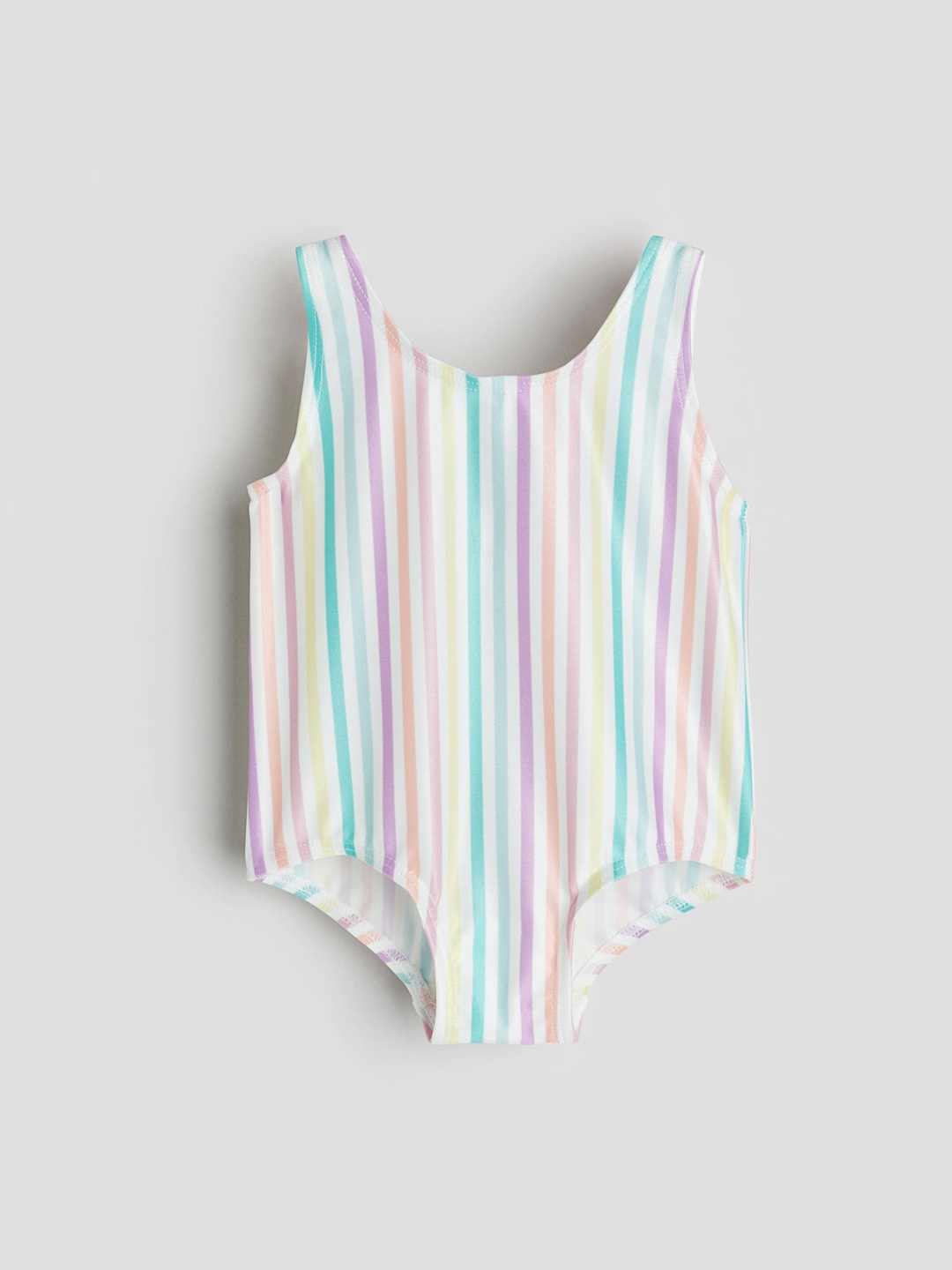 

H&M Girls Patterned Swimsuit, White