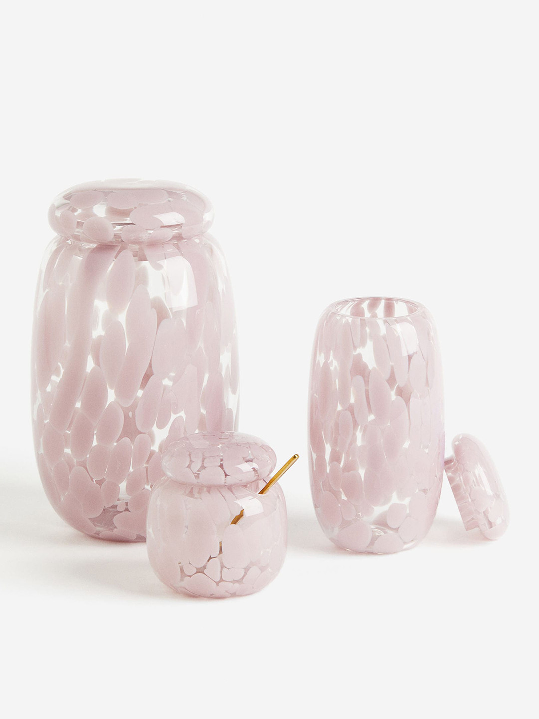 

H&M Pink Glass Marmalade Jar