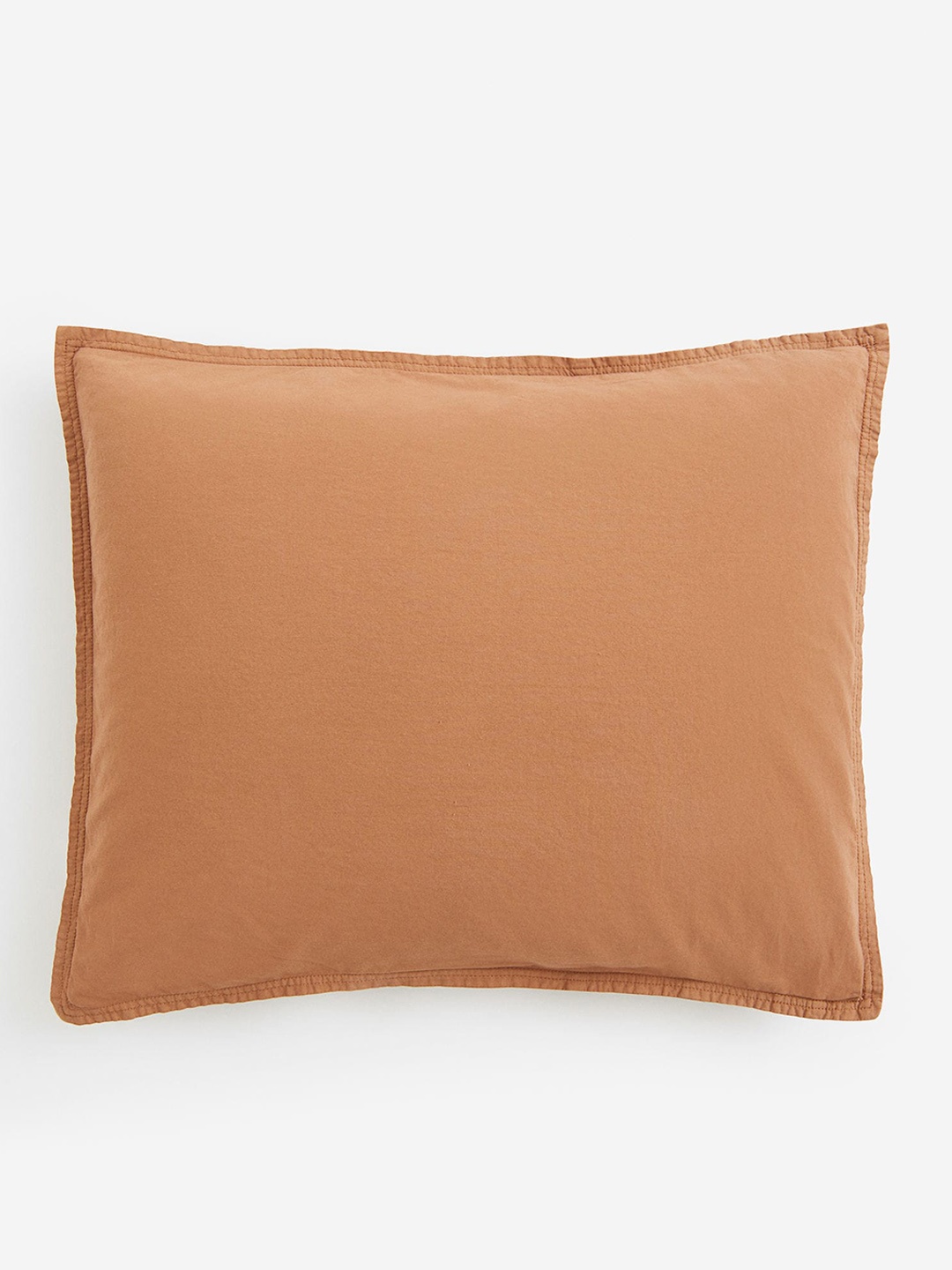 

H&M Brown Washed Cotton Pillowcase