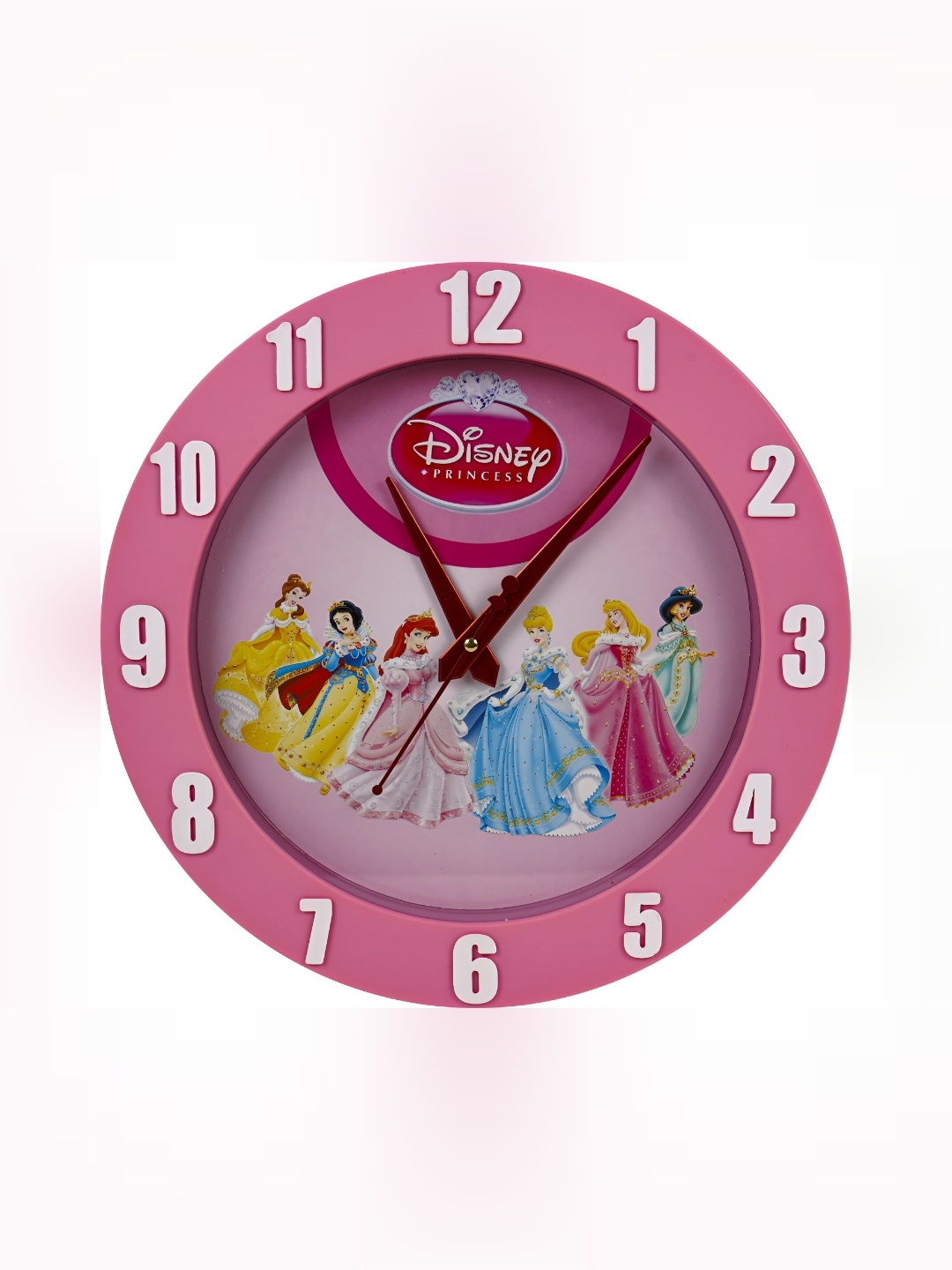 

Sigaram Pink & White Printed Round Shaped Contemporary Wall Clock