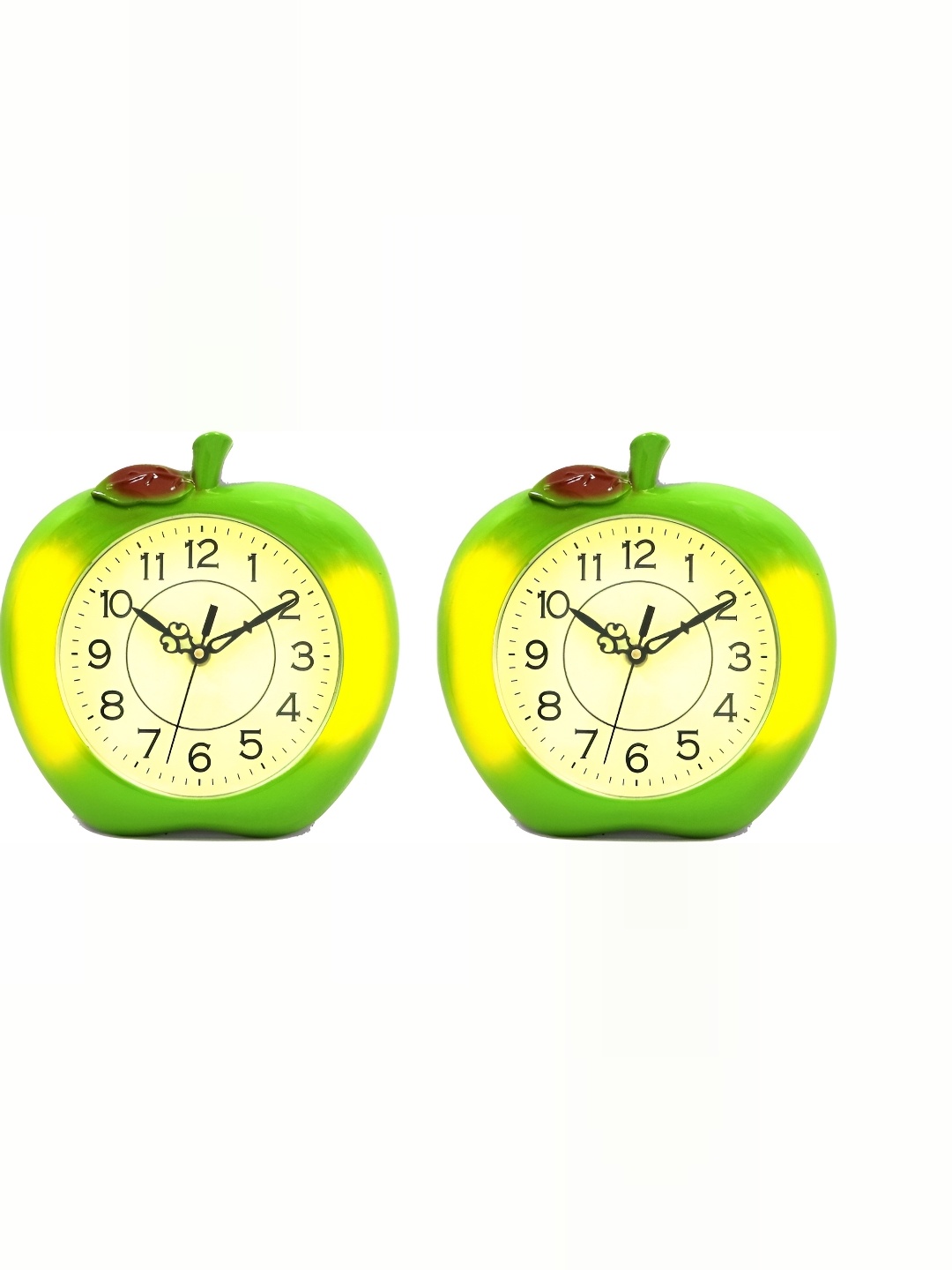 

Sigaram Yellow & Green Regular Wall Clock